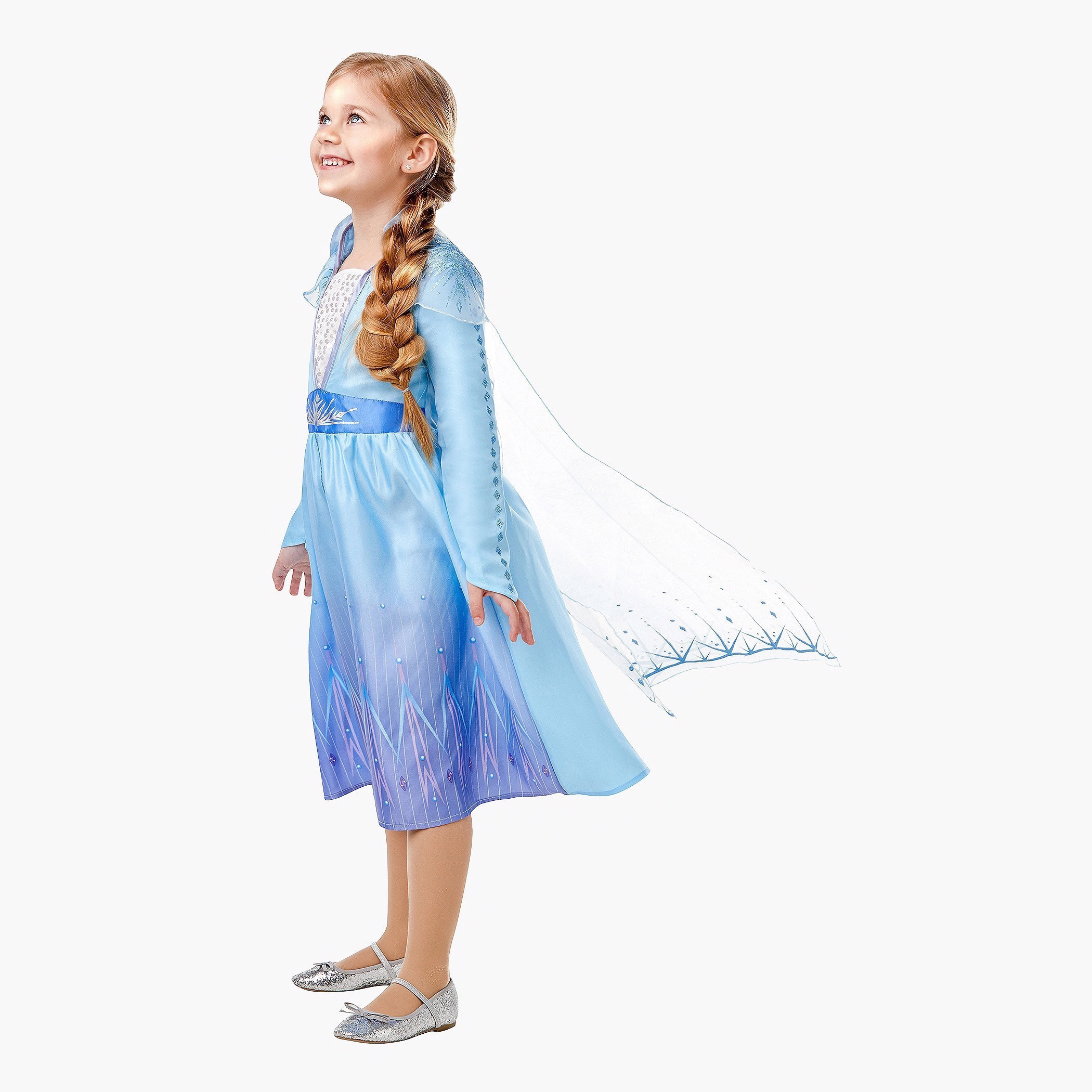Disney Store Frozen 2 ELSA COSTUME Ice Queen Dress TRAVEL New Package Girls  5/6 | eBay