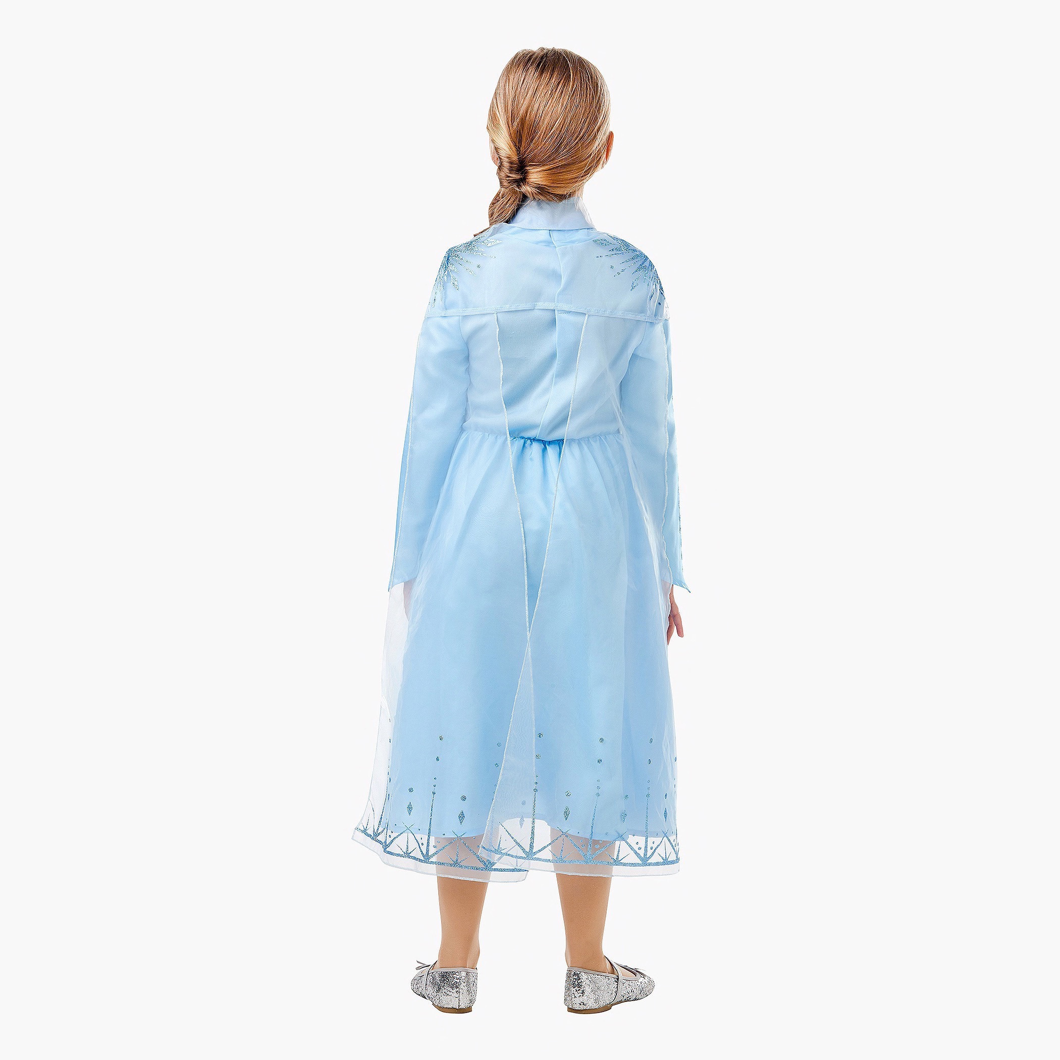 Rubies Frozen 2 Elsa Classic Travel Dress-girls-clothing-costumes-image-2