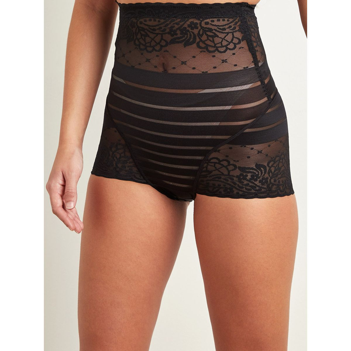 سروال داخلي عالي الخصر بسحاب مخفي من ستايلي-women-clothing-lingerie-shapewear-image-2