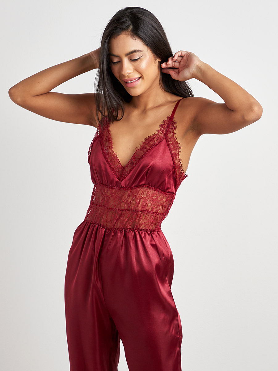 أفرول بيت بتفاصيل دانتيل من ستايلي-women-clothing-nightwear-nighties-image-2