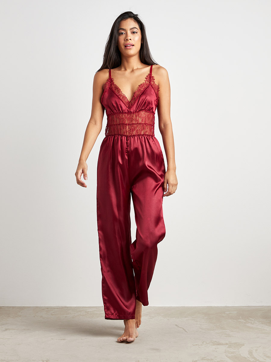 أفرول بيت بتفاصيل دانتيل من ستايلي-women-clothing-nightwear-nighties-image-4