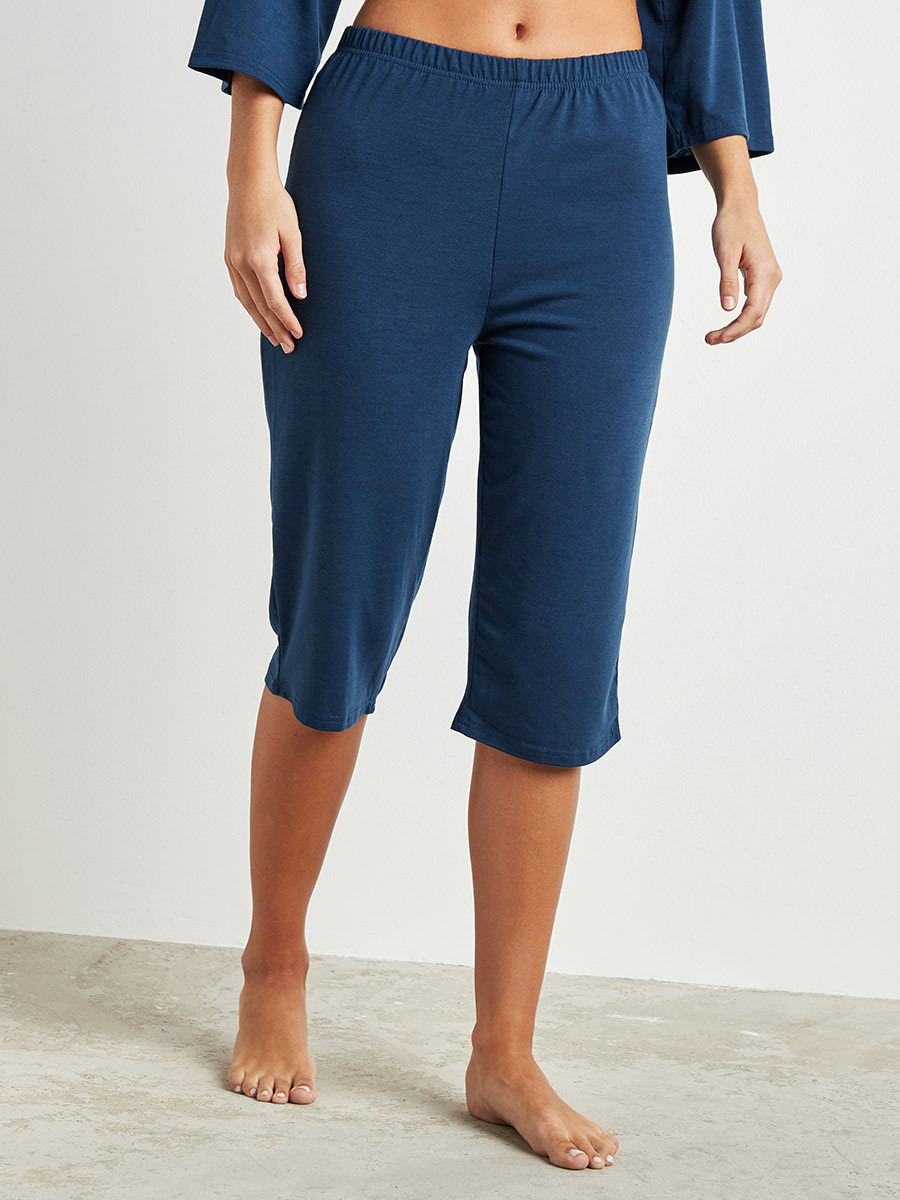 طقم بيجاما تيشرت مطبوع وبنطال من ستايلي-women-clothing-nightwear-pyjamas-bottoms-image-4