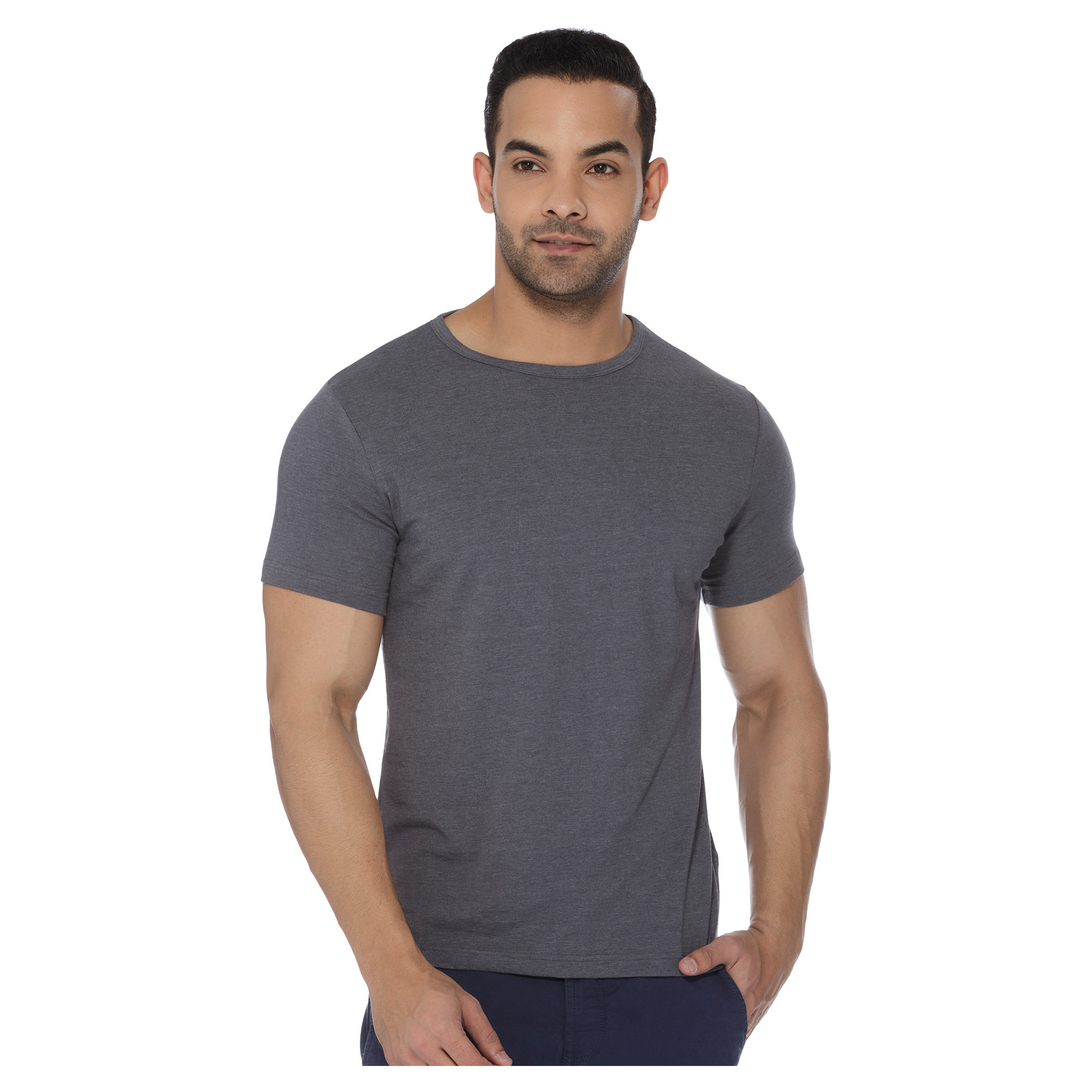 Shop Lee Cooper Solid Colour T-shirt 