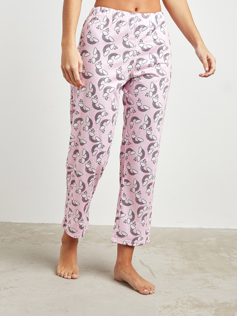 Styli Printed T-shirt and Pyjama Set-women-clothing-nightwear-pyjamas-longsets-image-5