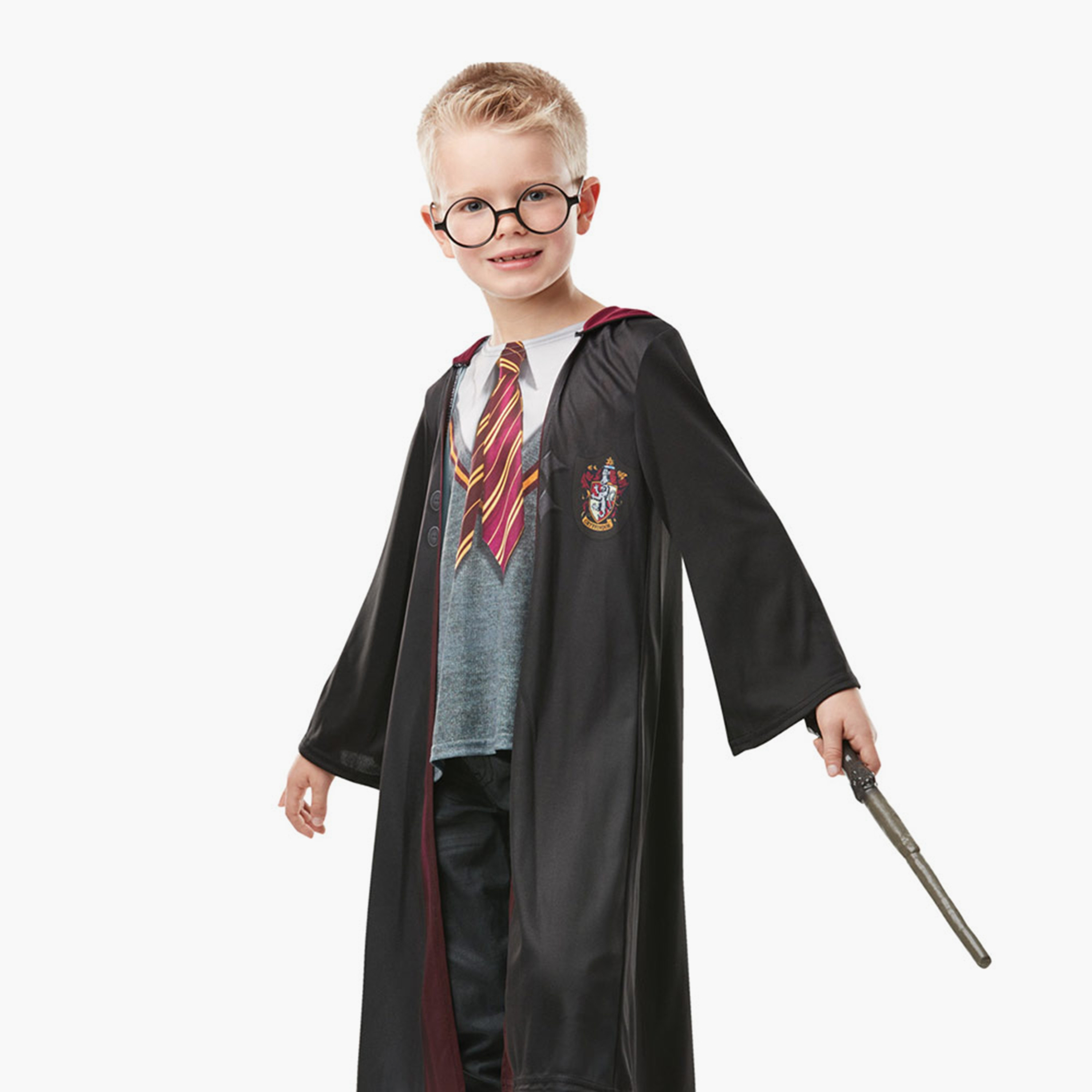 Funidelia Costume Hedwig Per Bambini 2-3 Anni - Completo Harry Potter Con Tunica, Busta E Copricapo - Grigio/Argento
