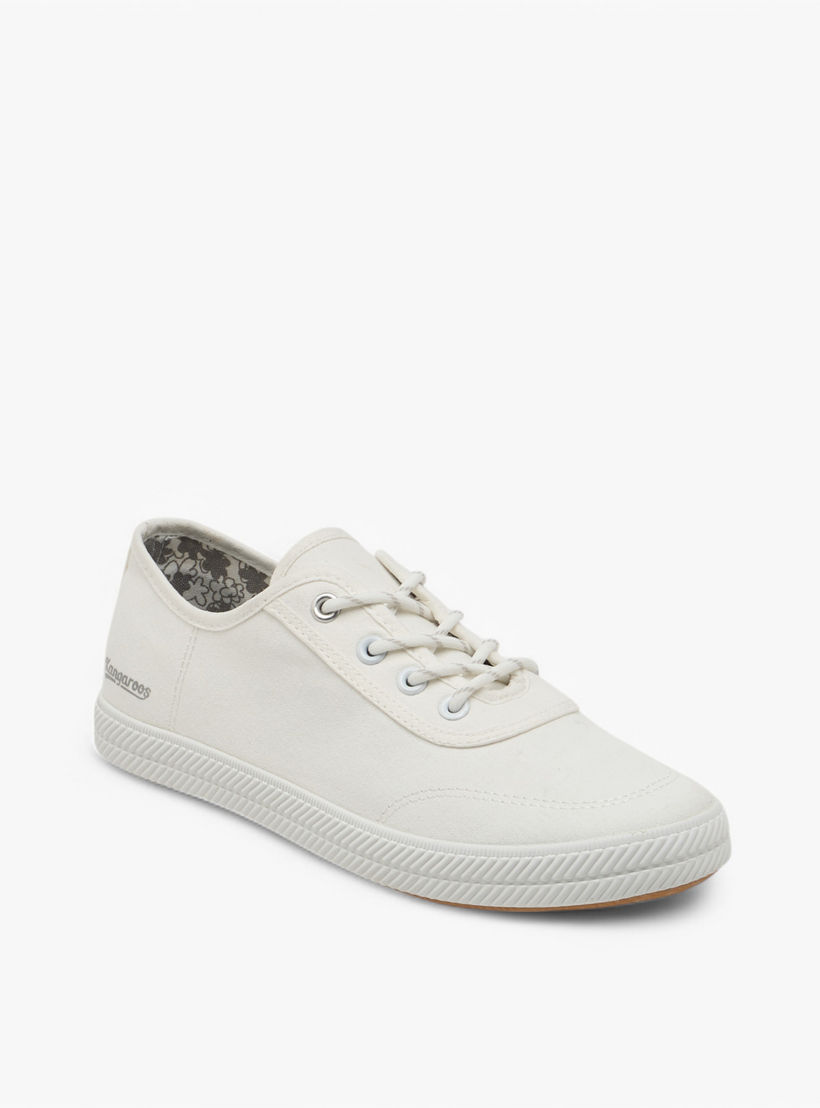 حذاء سنيكرز برباط إغلاق وتفاصيل شعار للنساء من كانجاروس-women-shoes-sneakers-image-2