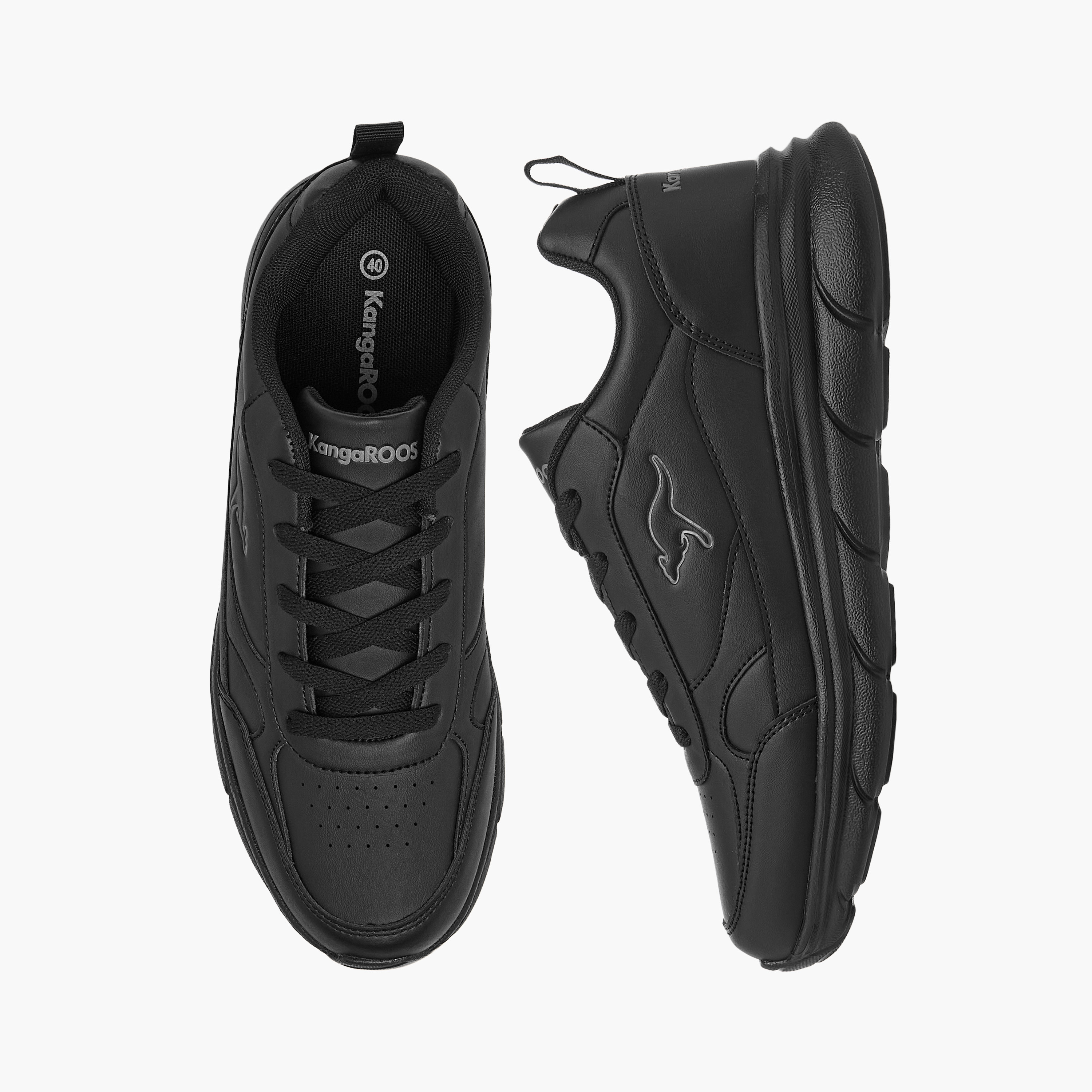 KangaROOS Women's Solid Lace-Up Sports Shoes-women-shoes-sports-image-1
