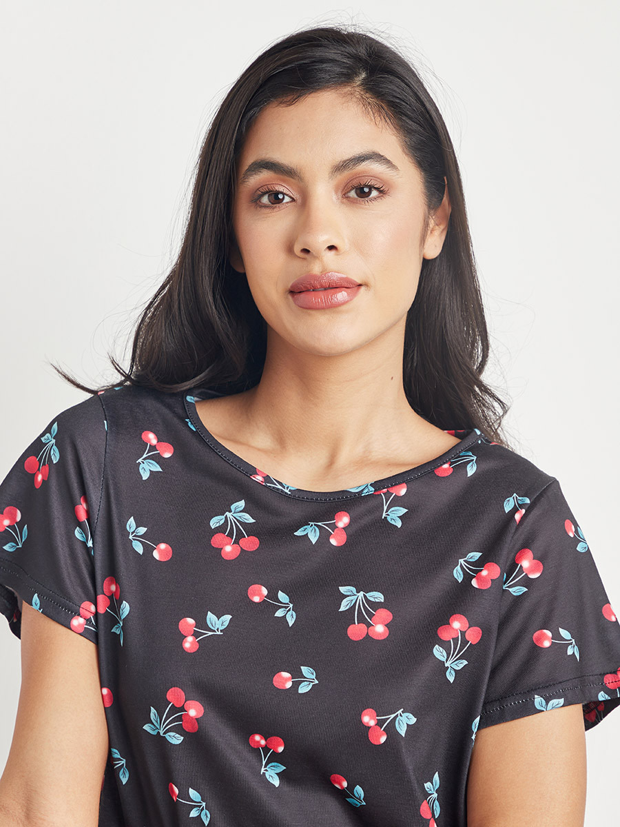 طقم بيجاما بطبعات من ستايلي-women-clothing-nightwear-pyjamas-bottoms-image-3