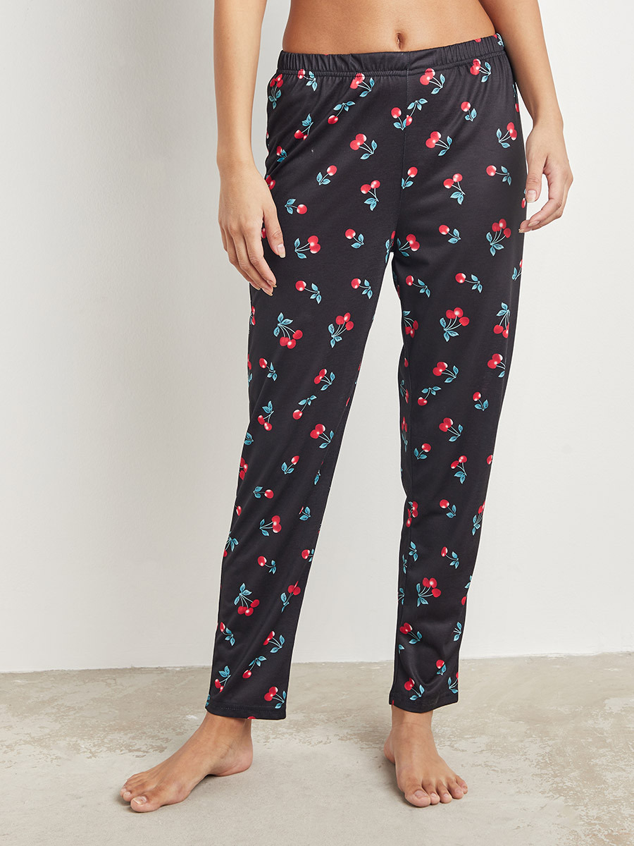 طقم بيجاما بطبعات من ستايلي-women-clothing-nightwear-pyjamas-bottoms-image-5