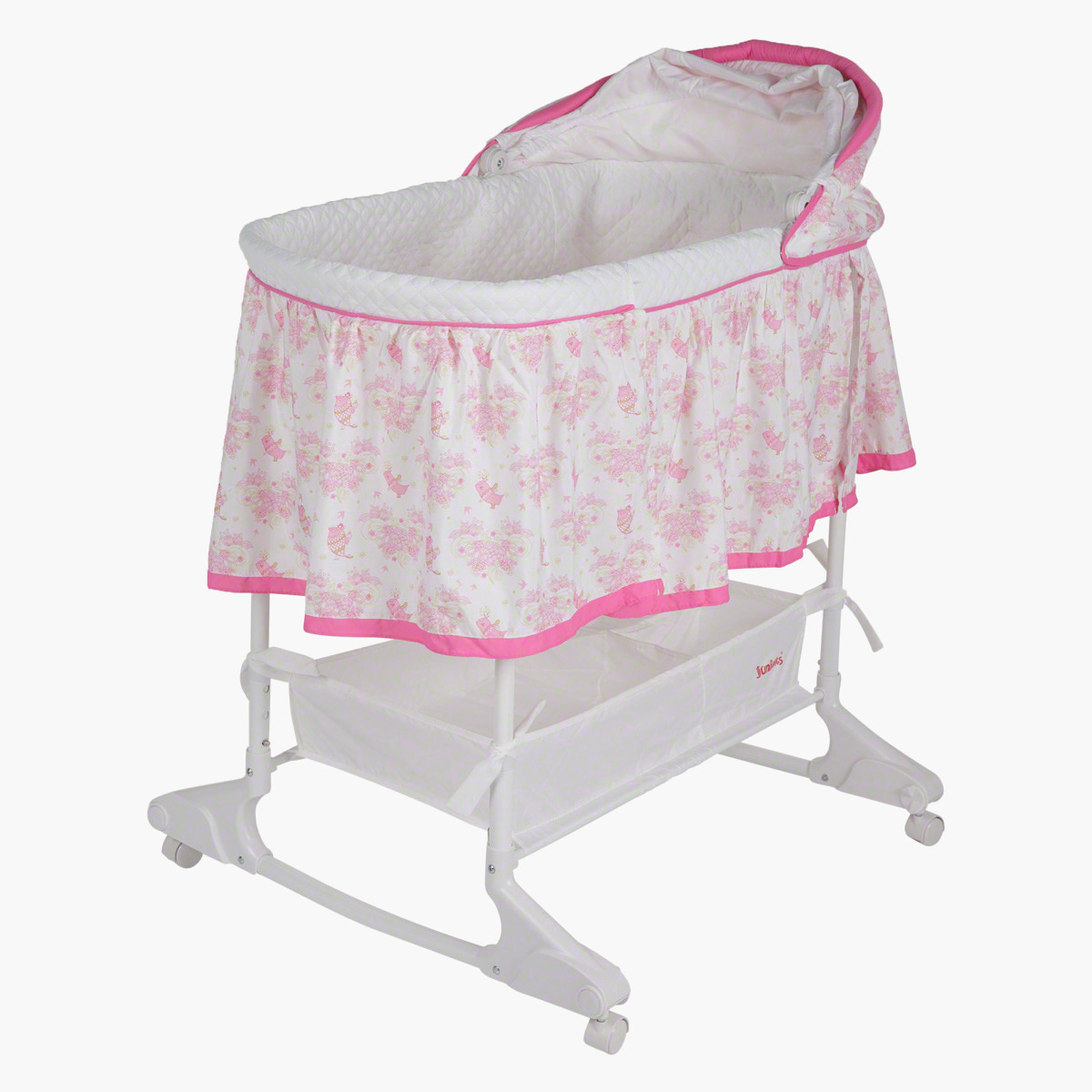 Pink clearance princess bassinet