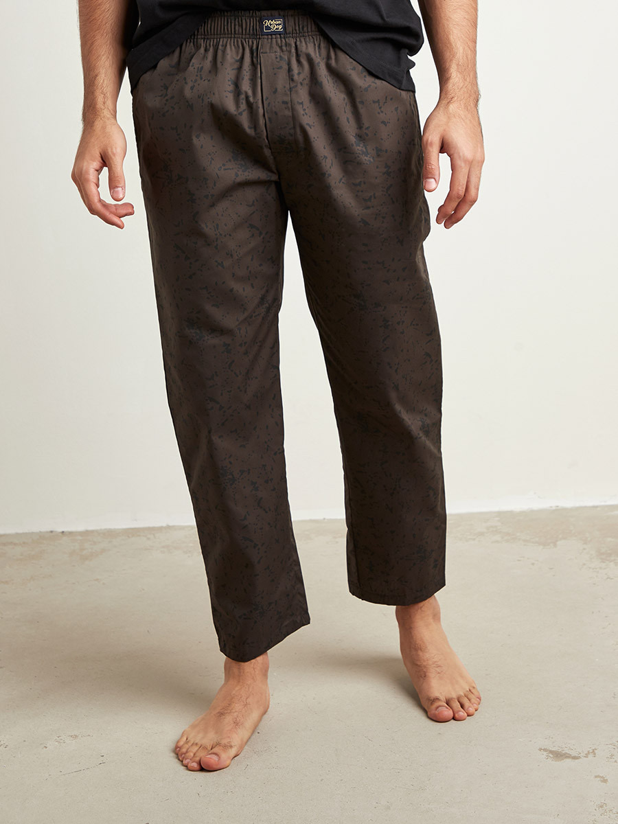 بنطلون بيحاما قطن بارز الملمس-men-clothing-nightwear-pyjamaandshorts-image-1