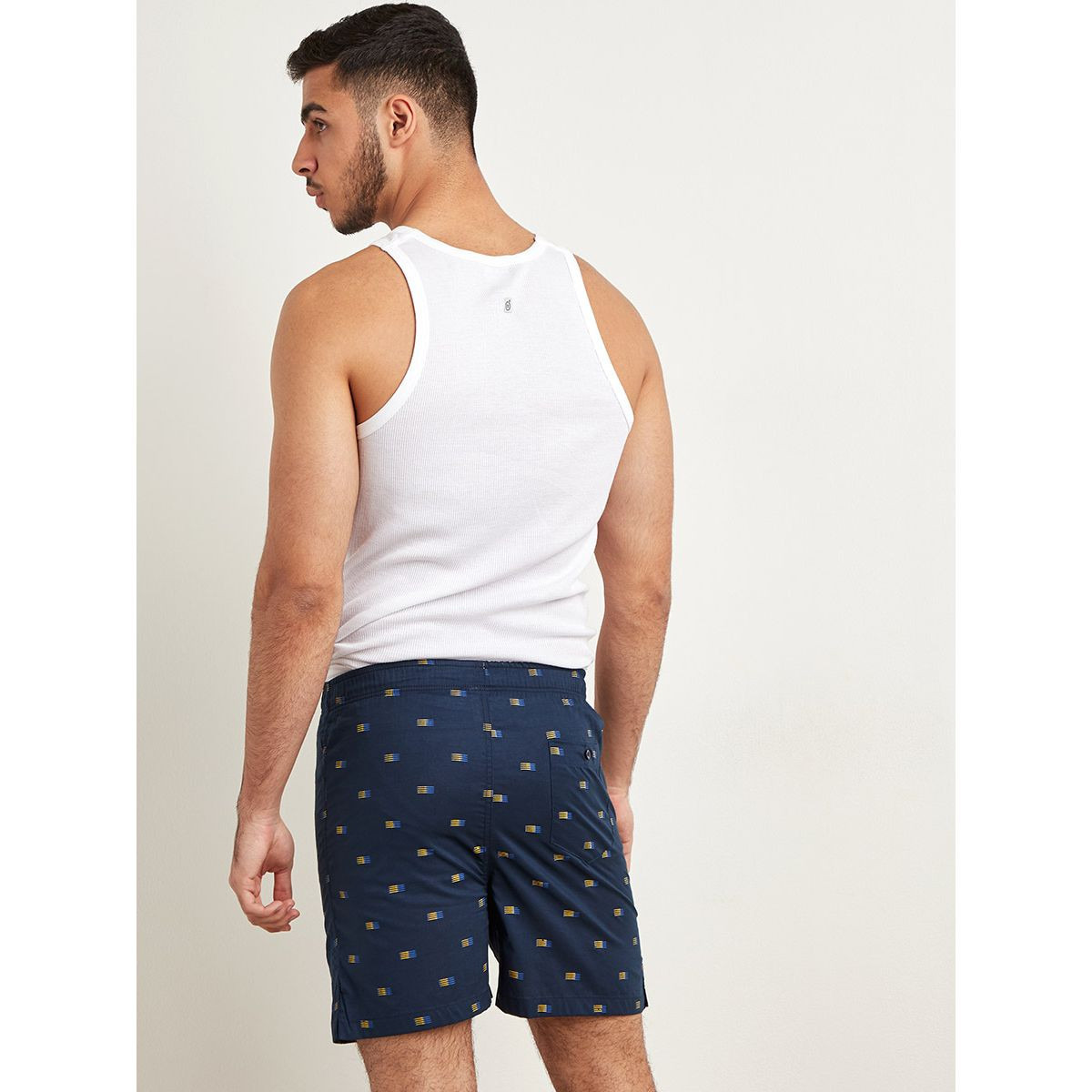 Ditsy Print Cotton Boxer with Back Pocket-men-clothing-innerwear-underwear-image-4