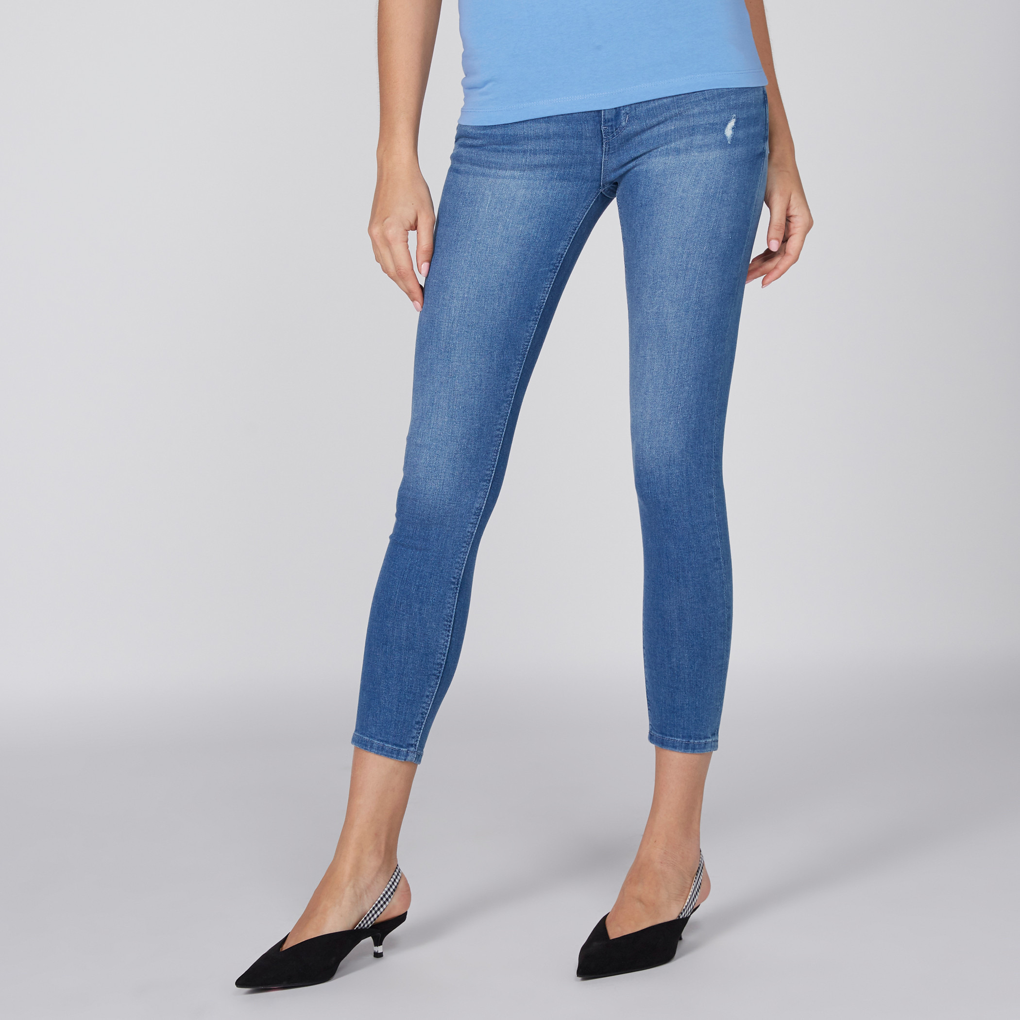 Lee Cooper Cropped Jeans in Skinny Fit 