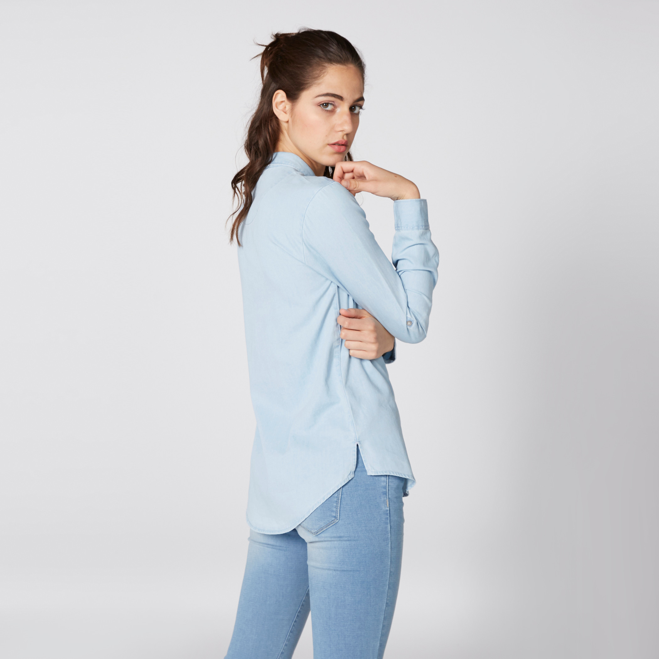 Lee cooper denim shirt ladies Clearance