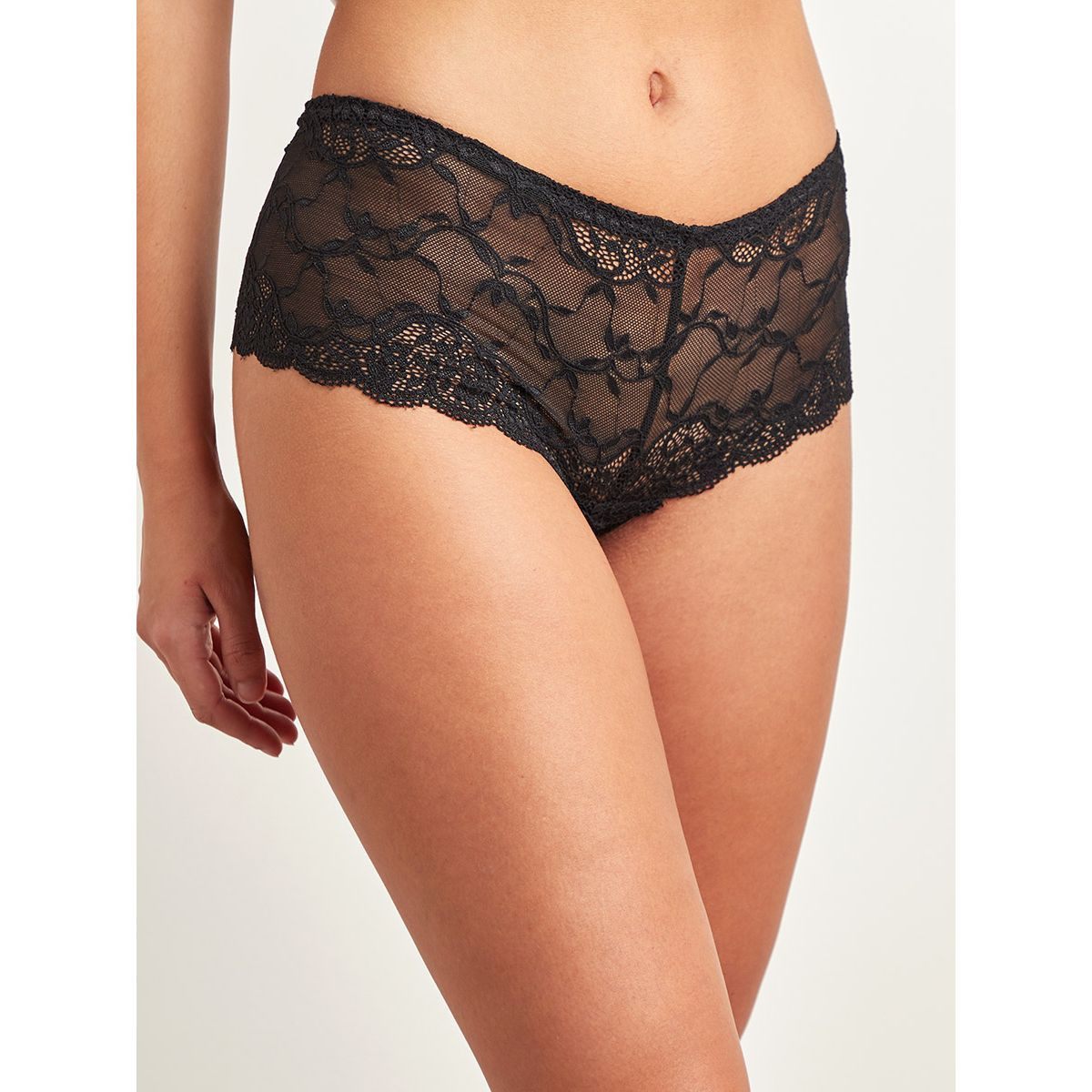 Styli Pack of 3 - Lace Short Brief-women-clothing-lingerie-panties-image-2