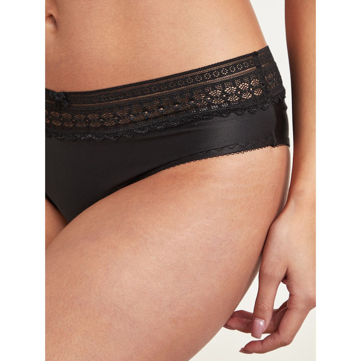 Pack of 3 - Wide Lace Band Trim Boyshorts-women-clothing-lingerie-panties-image-4