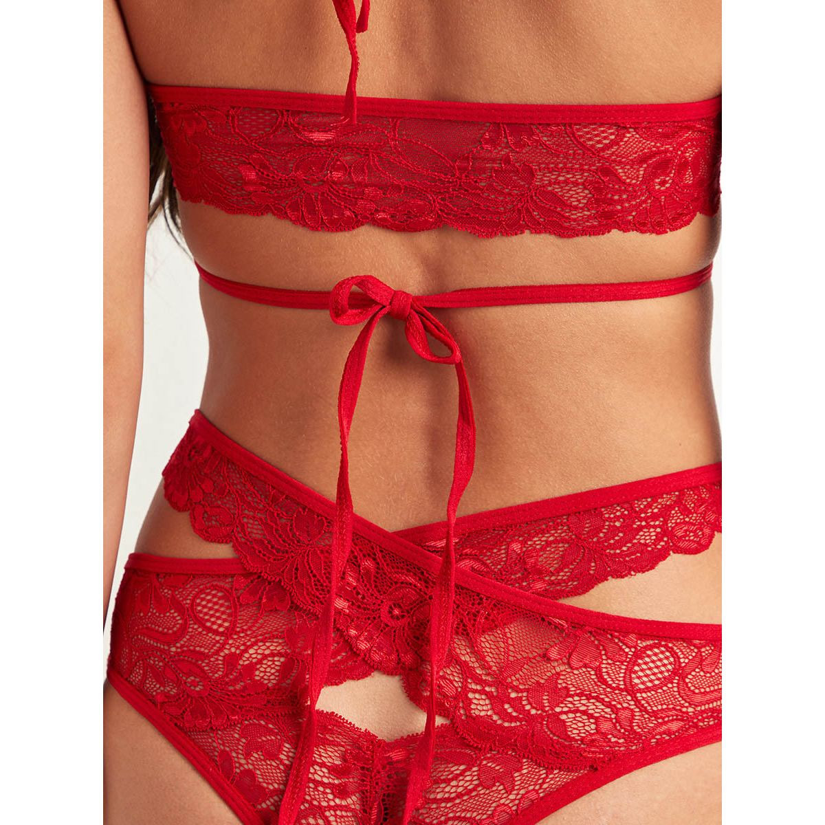 طقم سروال داخلي برازيليان مع صدريّة براليت دانتيل ملفوفة-women-clothing-lingerie-lingeriesets-image-6