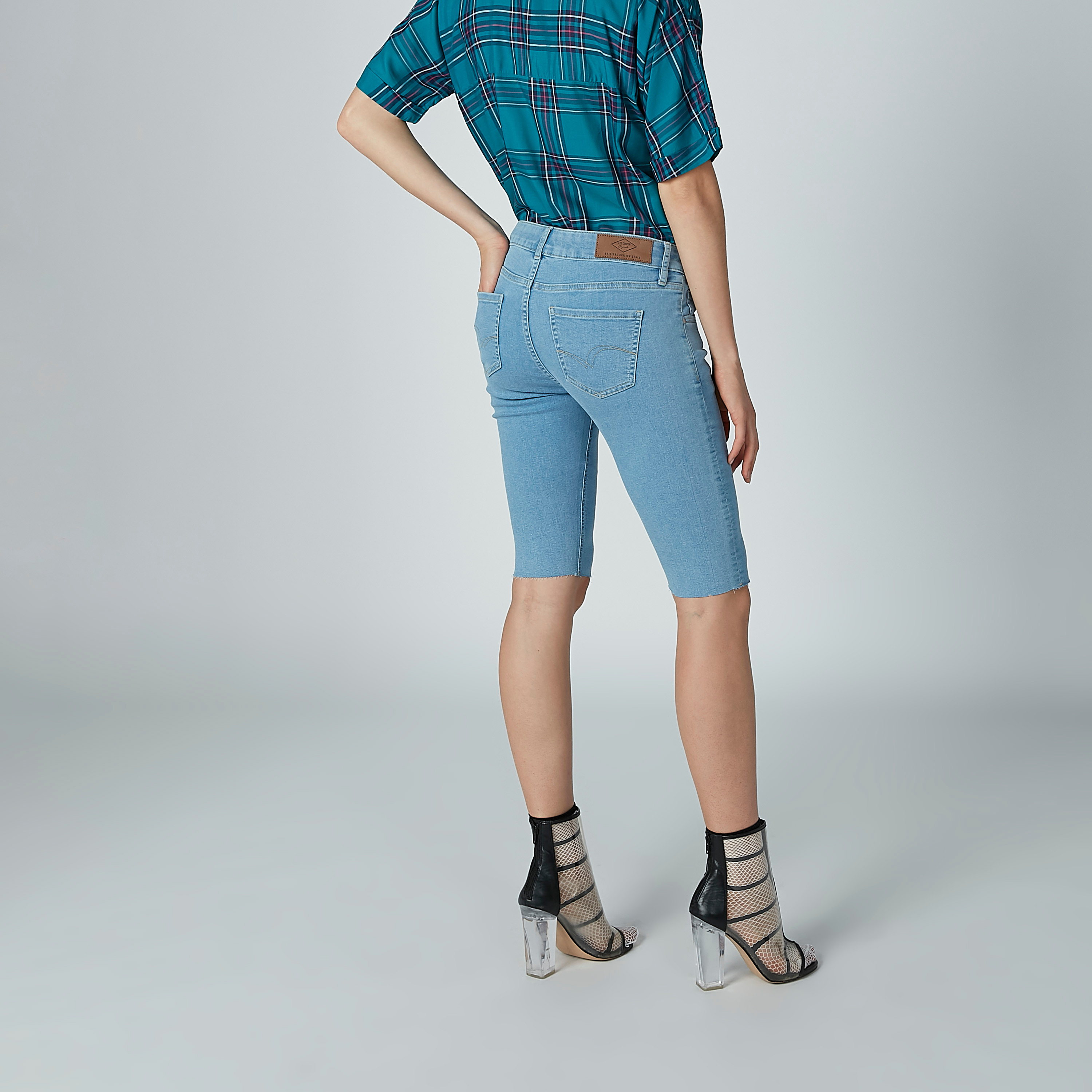 Lee Cooper Denim Shorts with Pocket Detail-women-clothing-bottoms-shorts-image-5