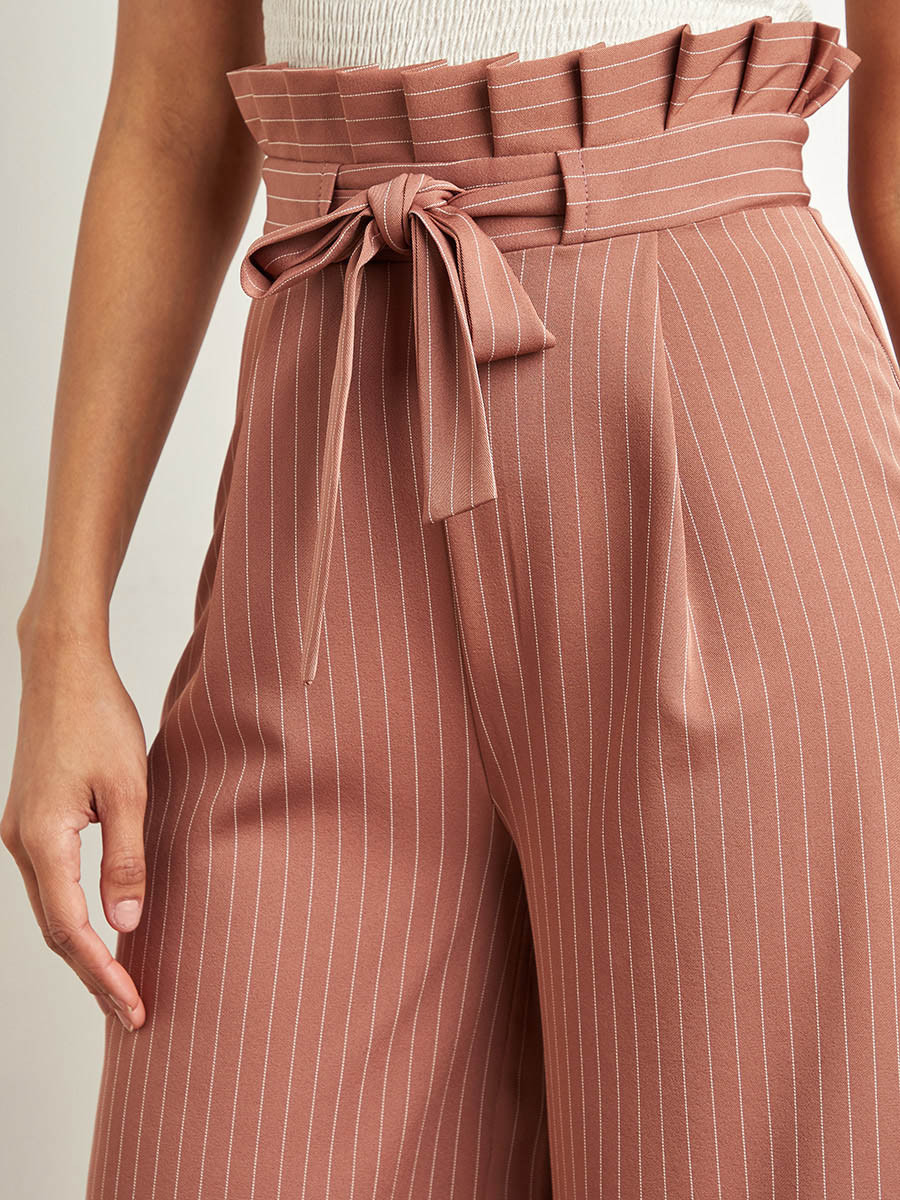 بنطلون بأرجل واسعة وخصر مطاطي من ستايلي-women-clothing-trousers-image-4