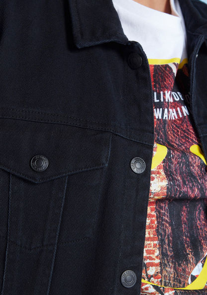 Sustainable Lee Cooper Plain Sleeveless Jacket with Pocket Detail