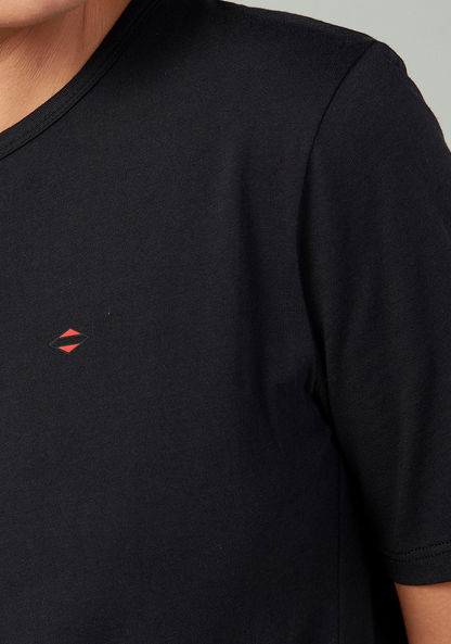 Sustainable Lee Cooper Plain T-shirt with Short Sleeves