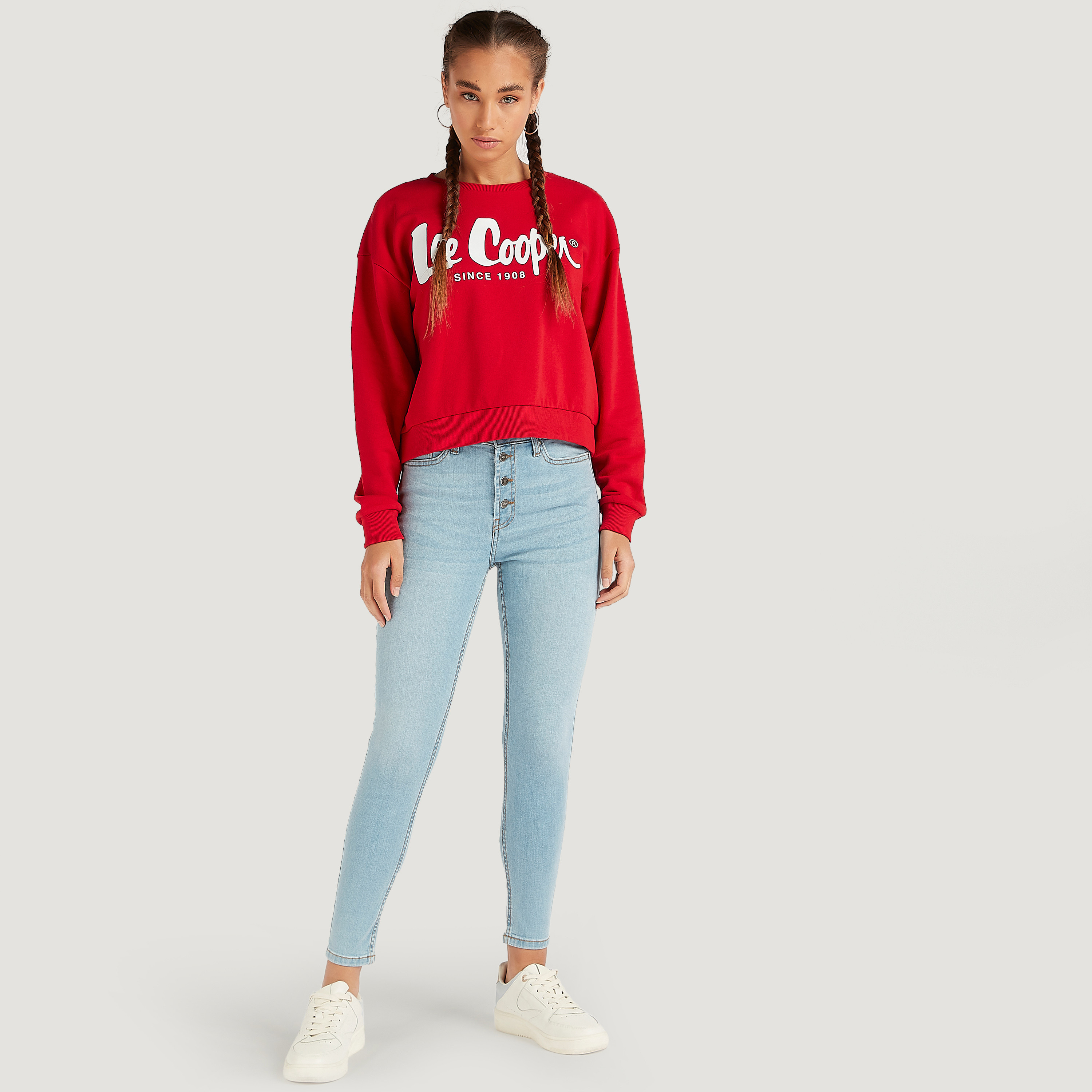 Lee cooper sweatshirts for ladies hotsell