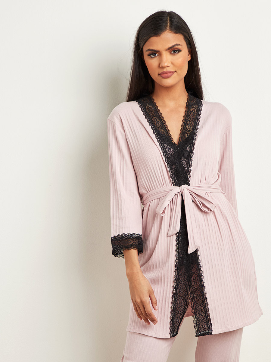طقم بيجاما من 3 قطع من ستايلي-women-clothing-nightwear-pyjamas-longsets-image-3