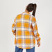 Lee Cooper Checked Shirt with Long Sleeves and Chest Pocket-Shirts & Blouses-thumbnail-2