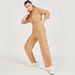 Lee Cooper Solid Long Sleeve Jumpsuit with Pockets and Belt-Jumpsuits & Playsuits-thumbnail-0