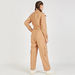 Lee Cooper Solid Long Sleeve Jumpsuit with Pockets and Belt-Jumpsuits & Playsuits-thumbnailMobile-2