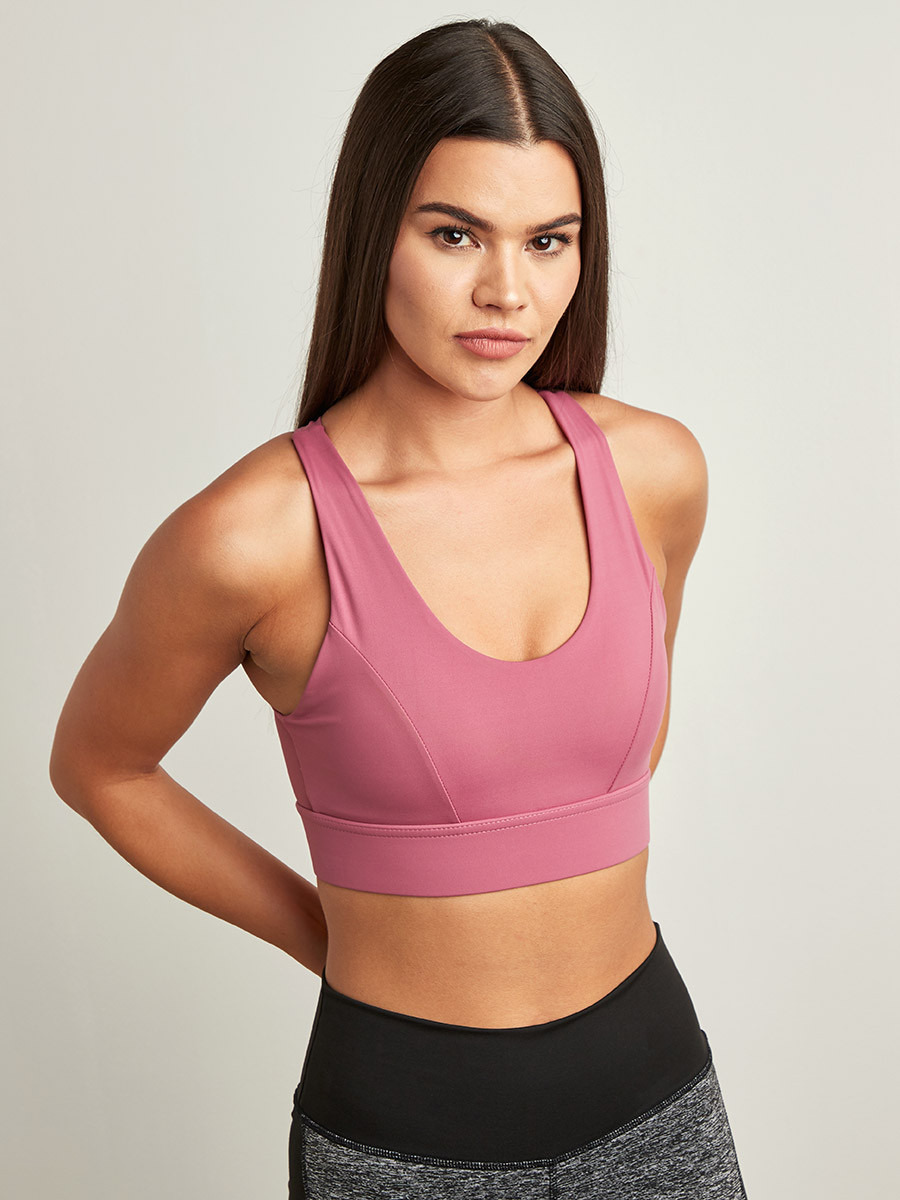 Styli Crossback Strap Firm Support Sports Bra-women-clothing-sportswearandactivewear-sportsbras-image-4