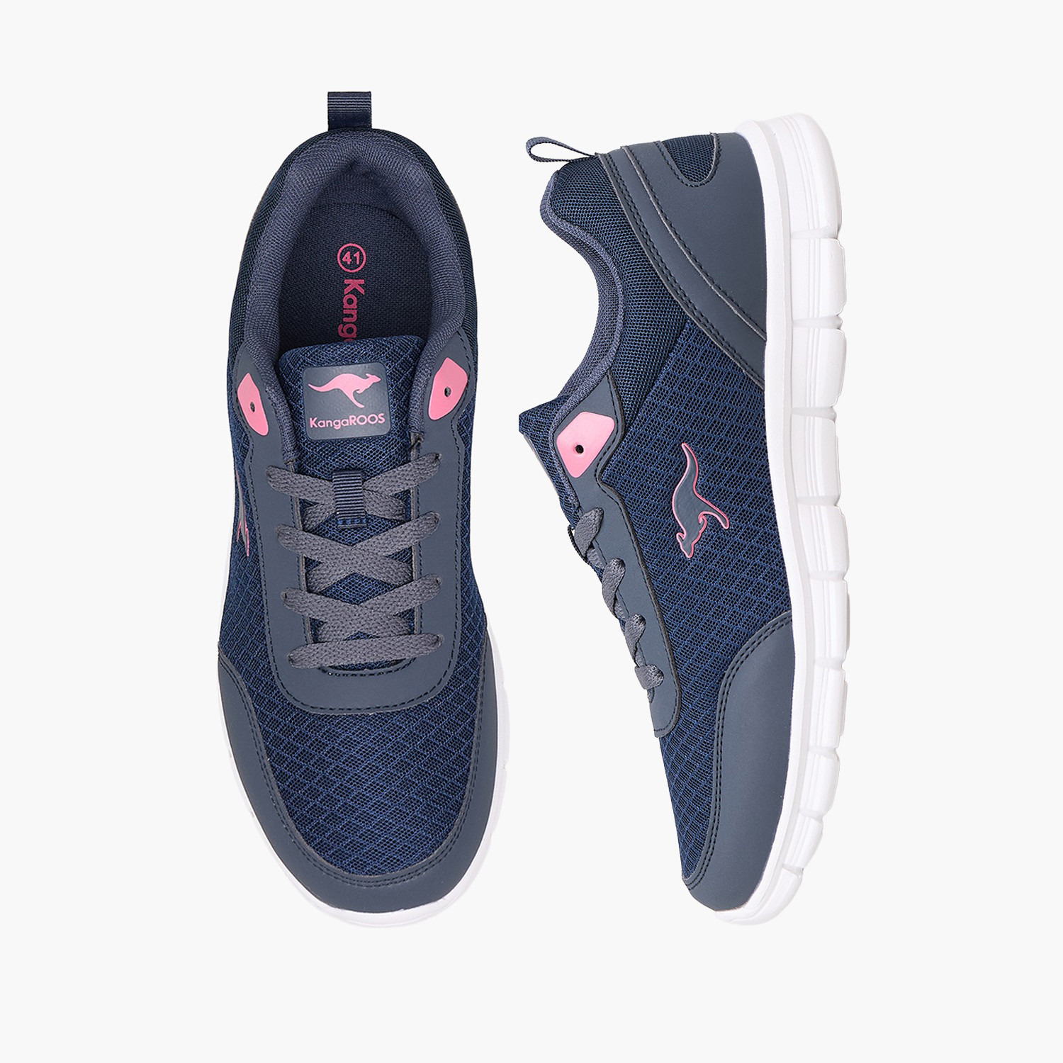 KangaROOS Lace-Up Sports Shoes-sports-women-shoes-image-1