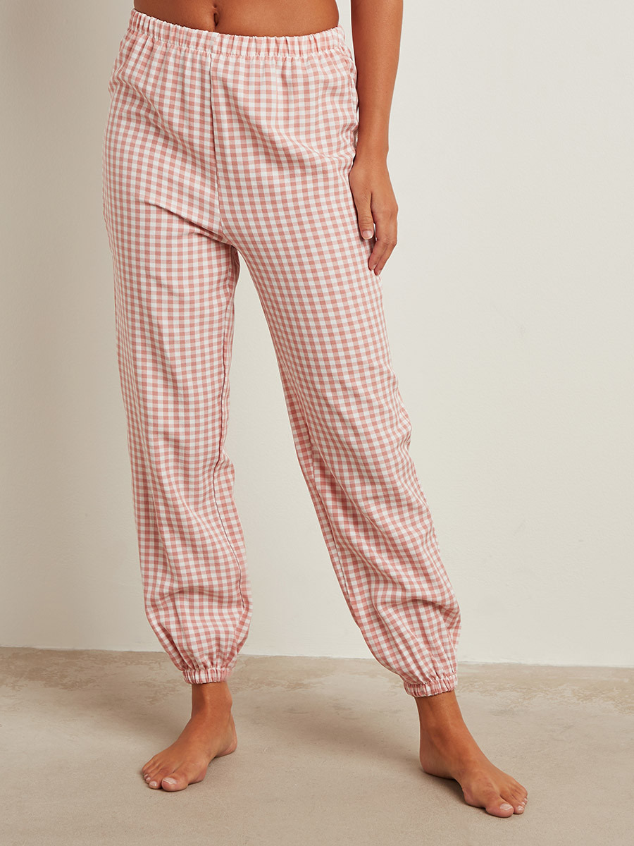 مجموعة من تيشيرت وبنطلون بيجاما من ستايلي-women-clothing-nightwear-pyjamas-longsets-image-3