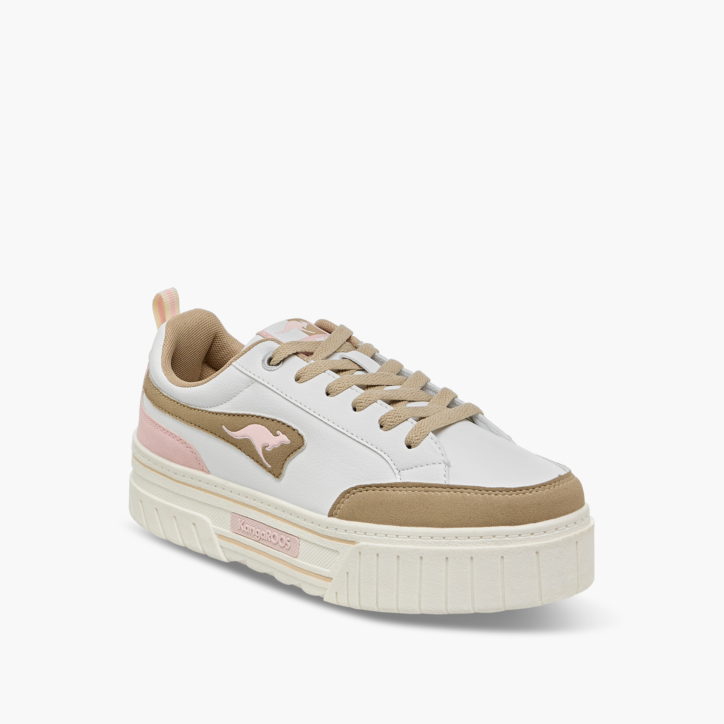 حذاء سنيكرز برباط إغلاق وألواح للنساء من كانجاروس-women-shoes-sneakers-image-2