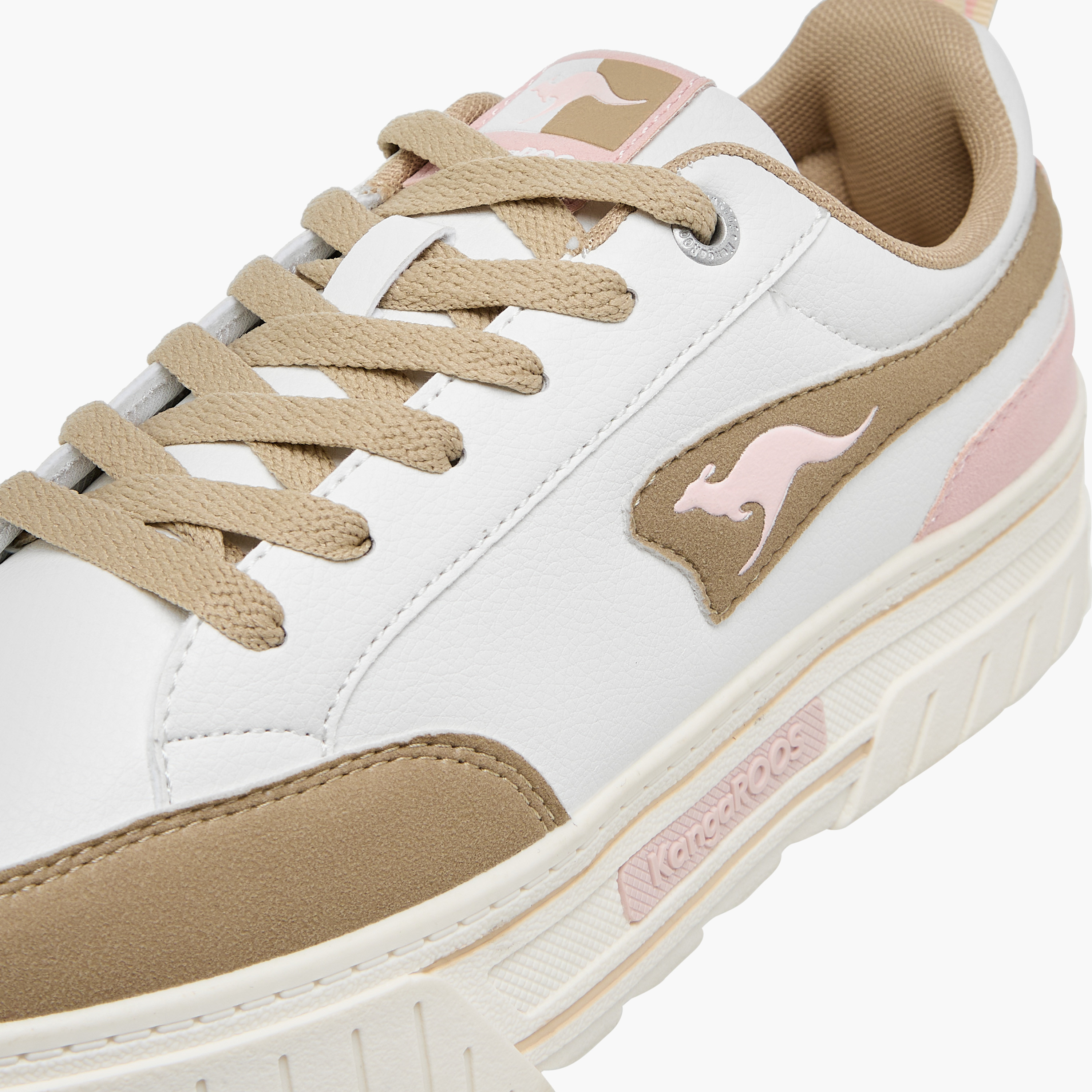 حذاء سنيكرز برباط إغلاق وألواح للنساء من كانجاروس-women-shoes-sneakers-image-4