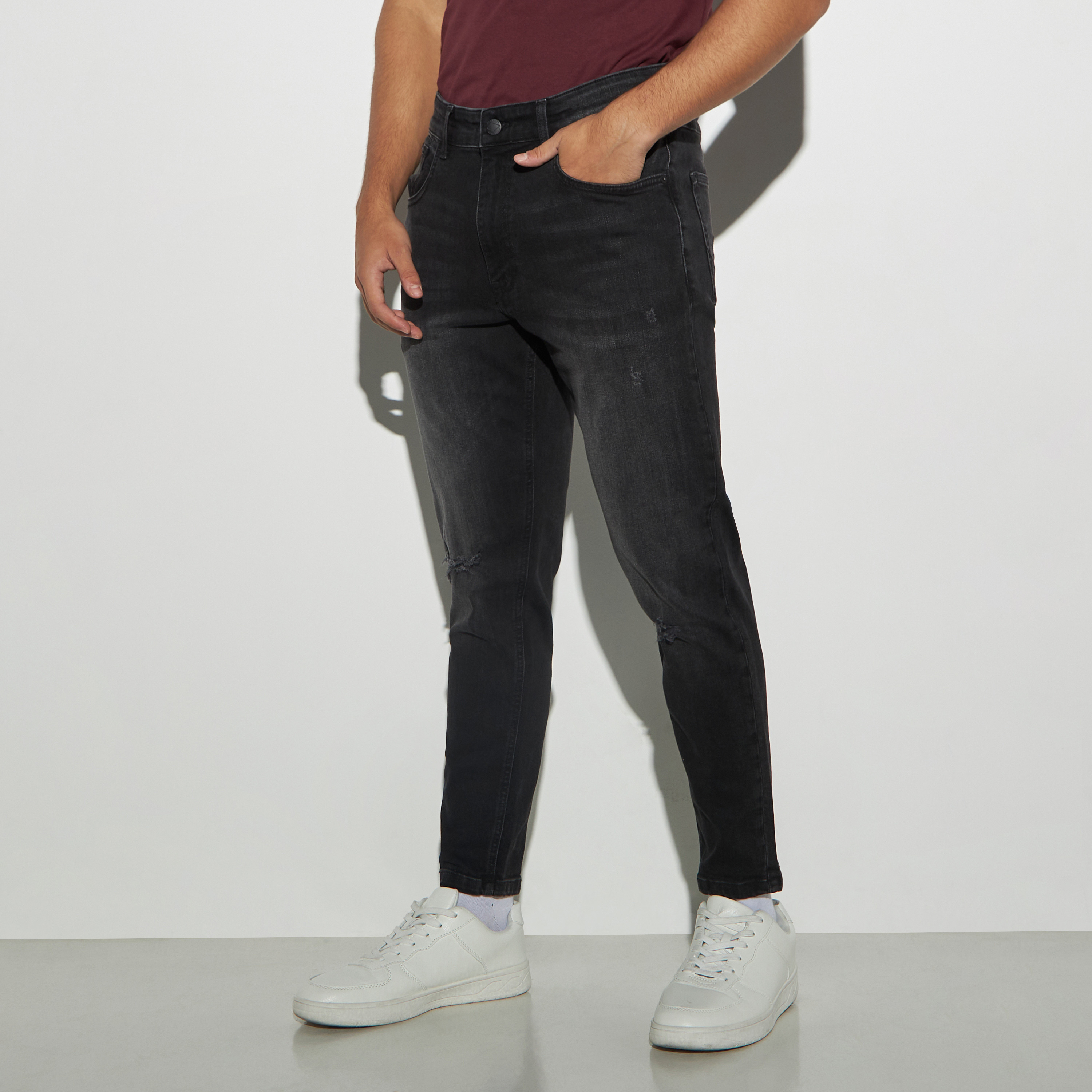 Lee cooper outlet tapered jeans