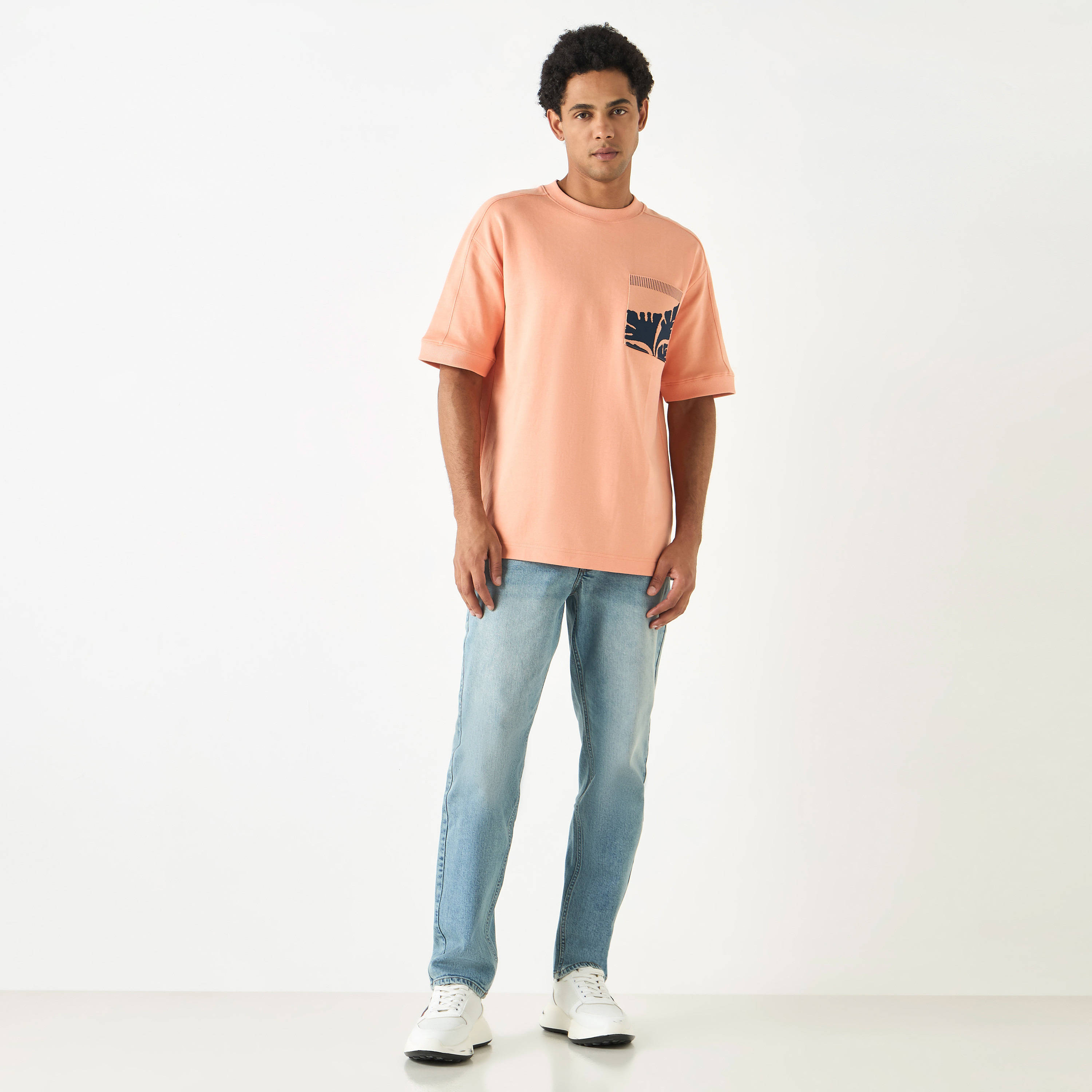 Lee Cooper Slim Fit Jeans with Pockets-men-clothing-bottoms-jeans-image-2