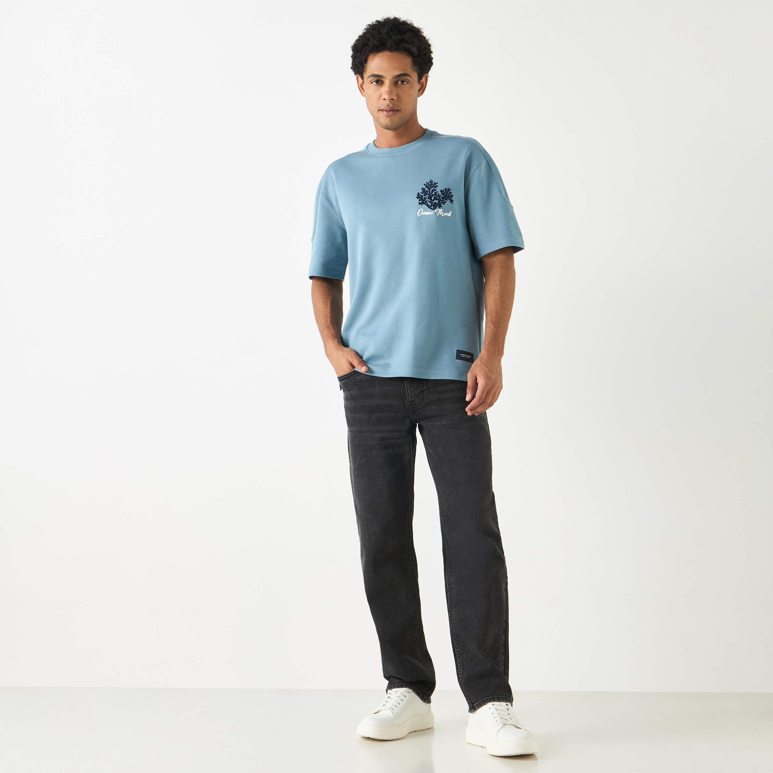 Lee Cooper Straight Cut Jeans with Pockets-men-clothing-bottoms-jeans-image-2