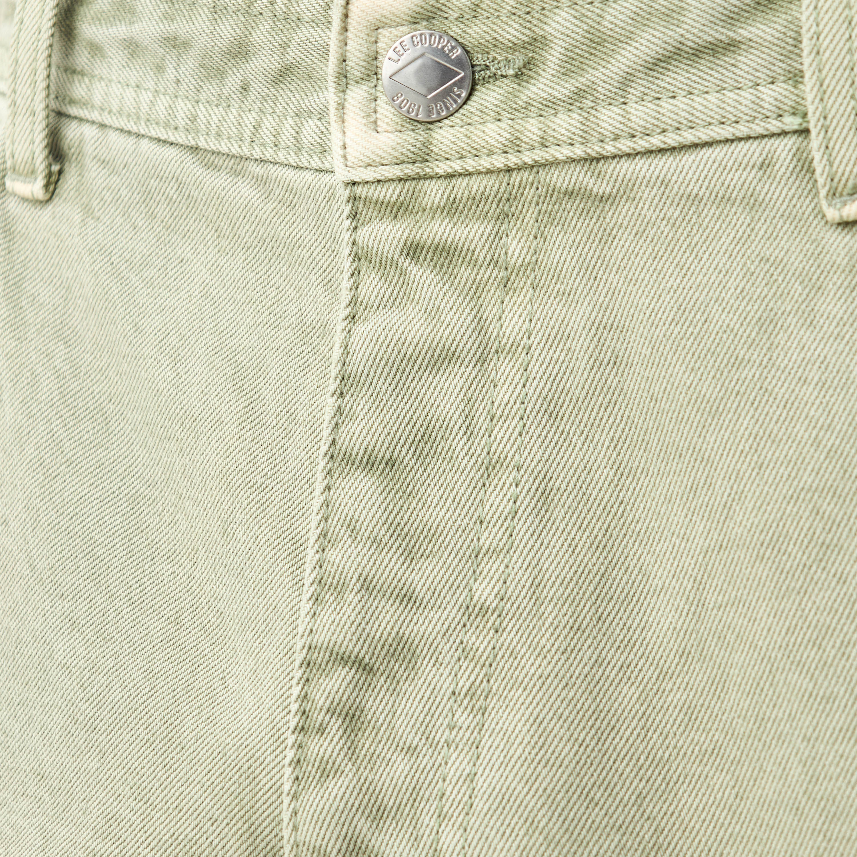 Lee Cooper Skater Fit Cargo Jeans with Button Closure and Pockets-men-clothing-jeans-image-6