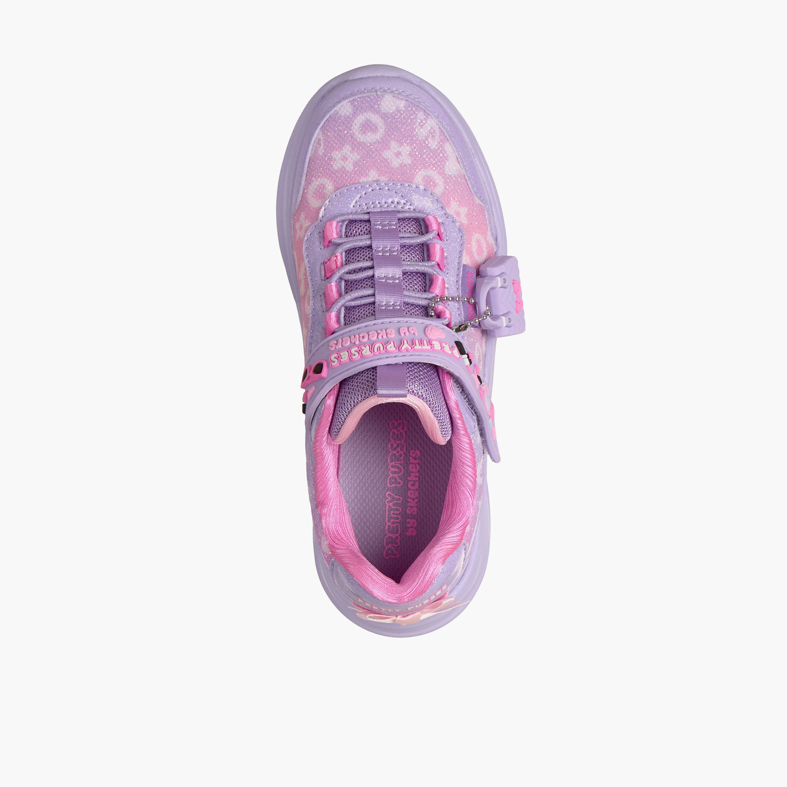 Skechers Girls POWER JAMS 2.0 Hook & Loop Sneakers-girls-shoes-sports-image-2