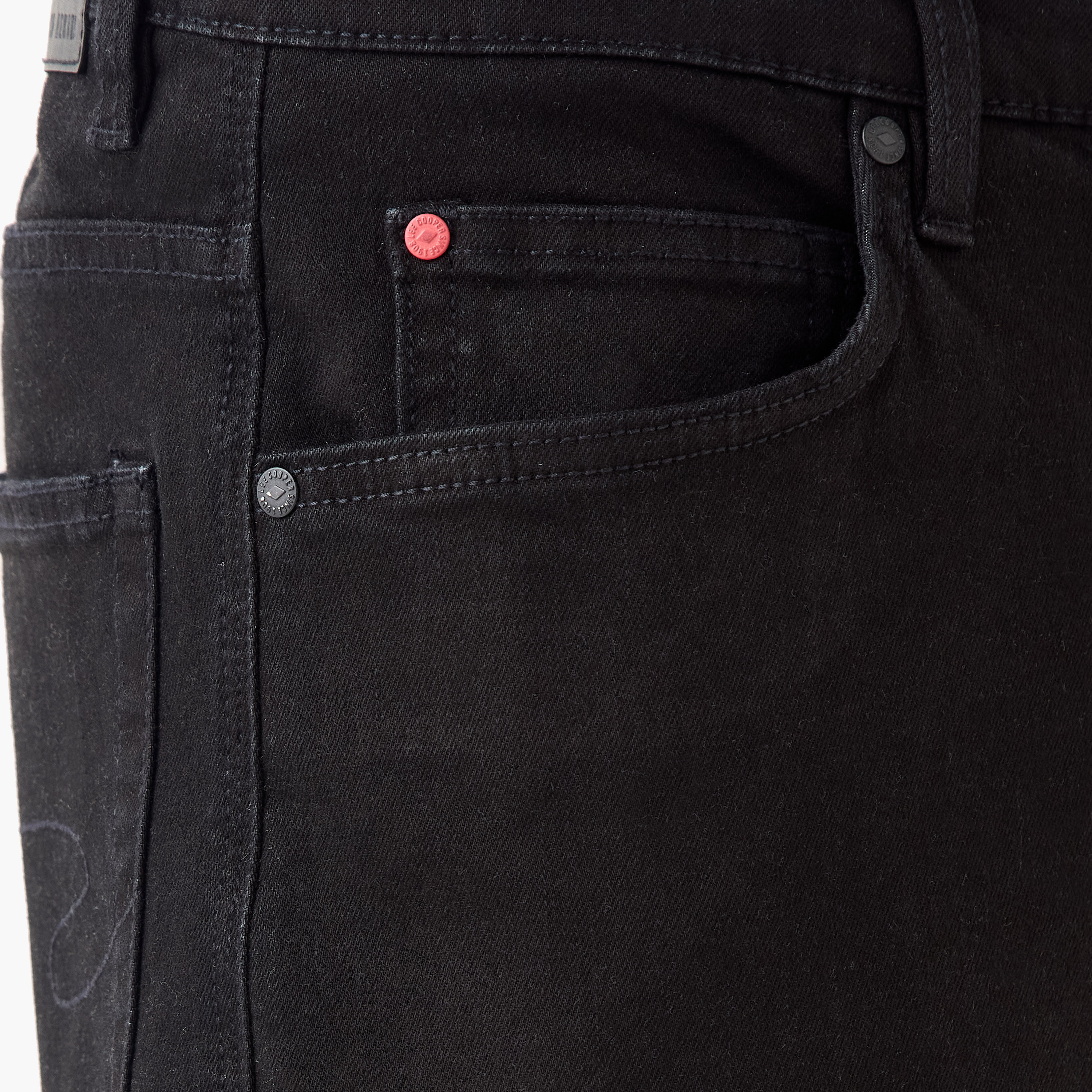 بنطلون جينز ضيق بزر إغلاق وجيوب من لي كوبر-men-clothing-jeans-image-5