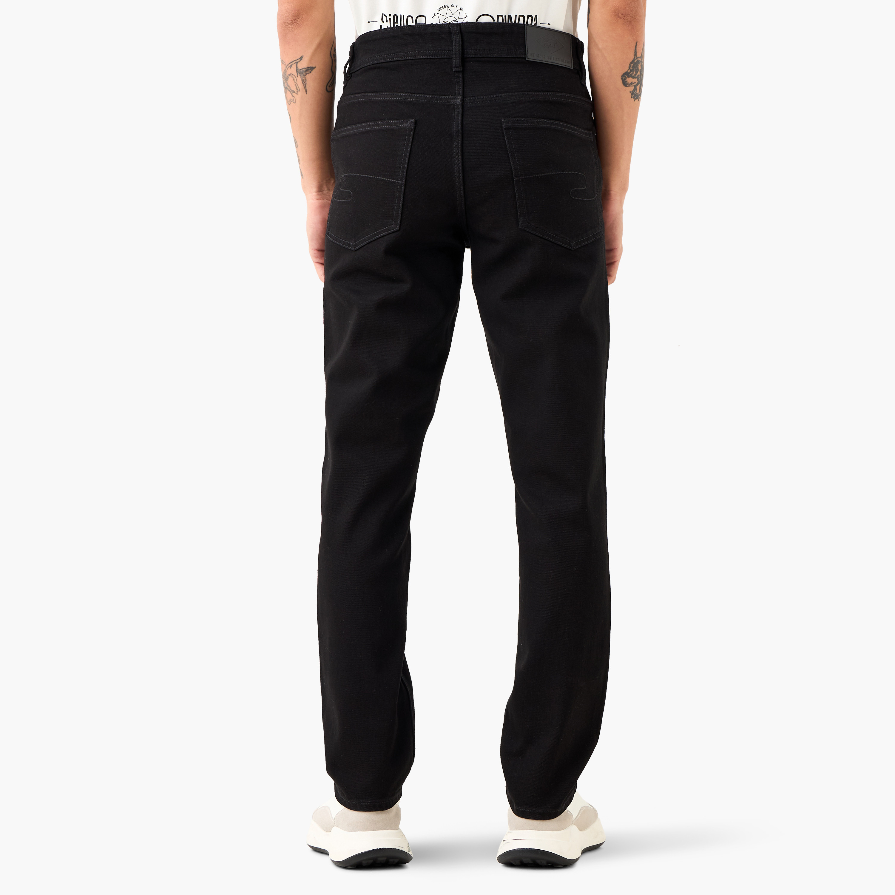 بنطلون جينز بقصّة سليم للرجال من لي كوبر-men-clothing-jeans-image-3