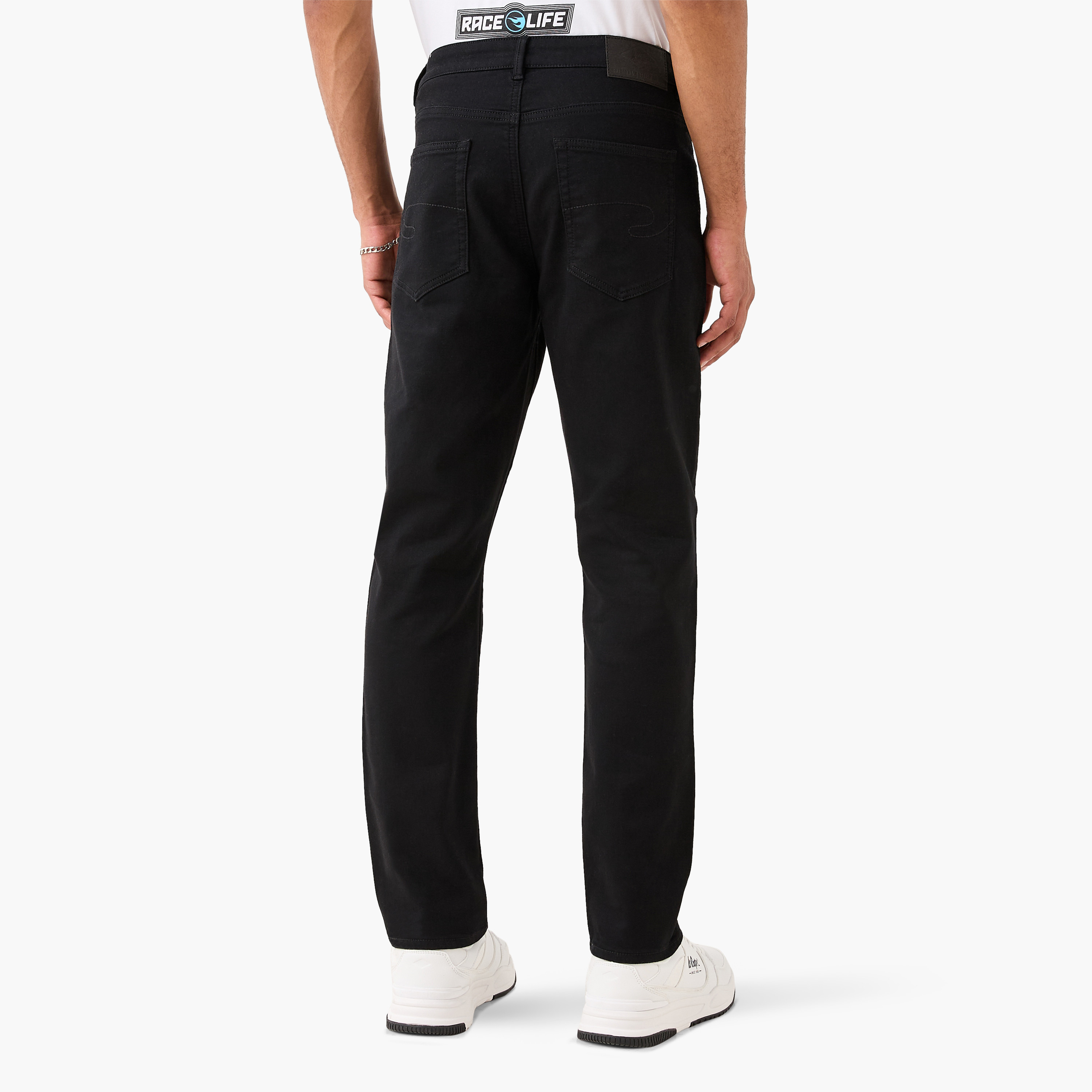 Lee Cooper Slim Fit Jeans with Pockets-men-clothing-bottoms-jeans-image-3