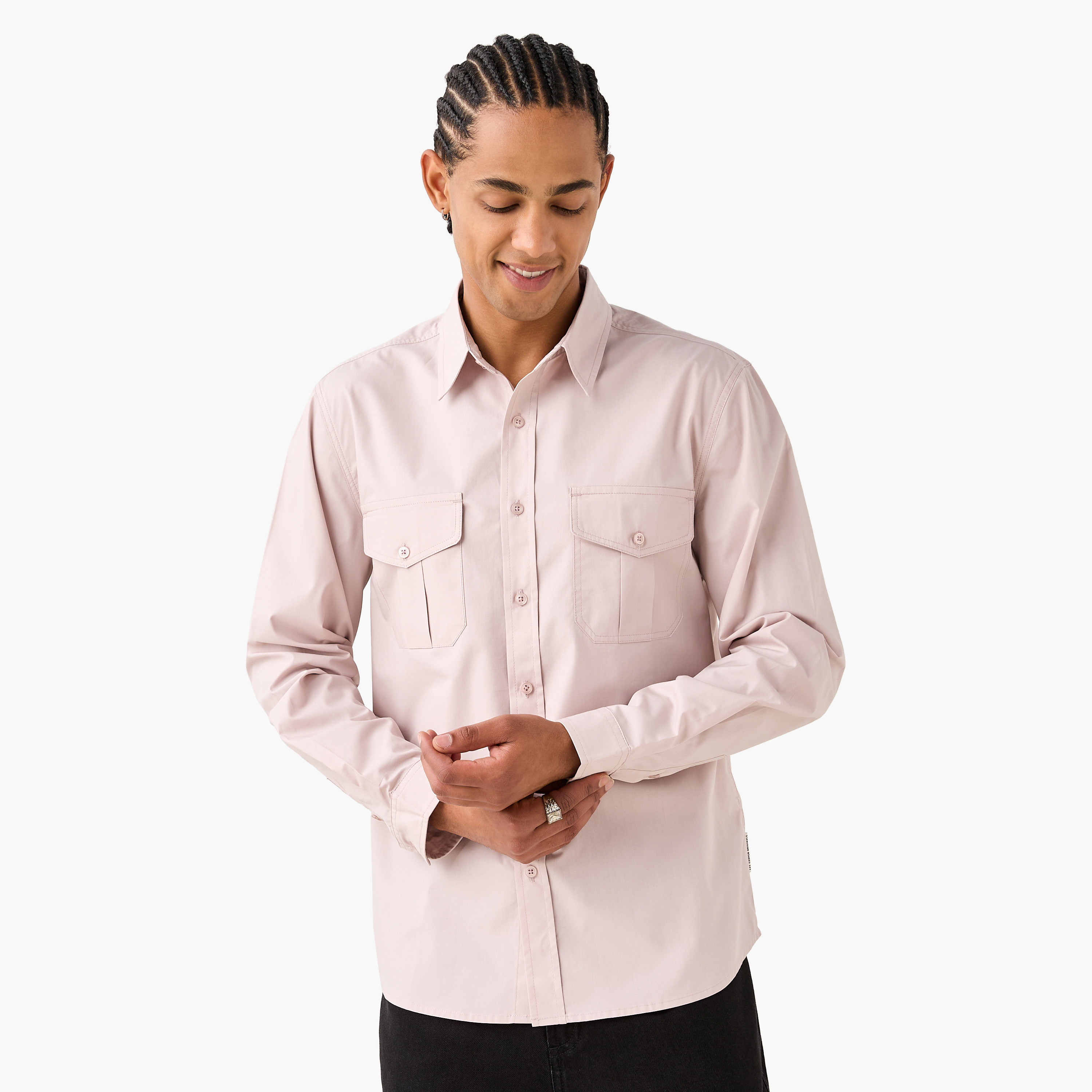 Lee Cooper Shirt with Chest Pockets-men-clothing-shirts-image-1