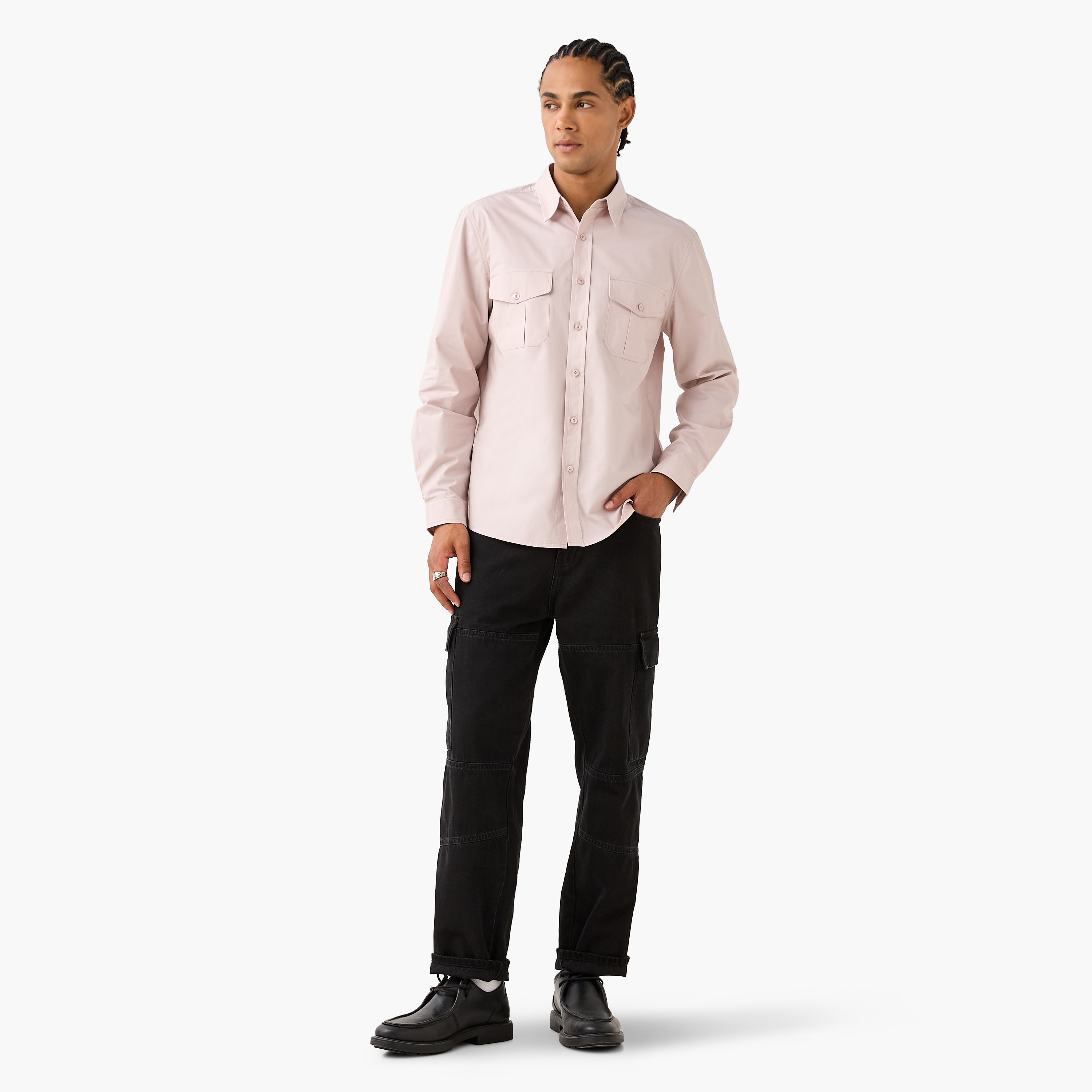 Lee Cooper Shirt with Chest Pockets-men-clothing-shirts-image-2