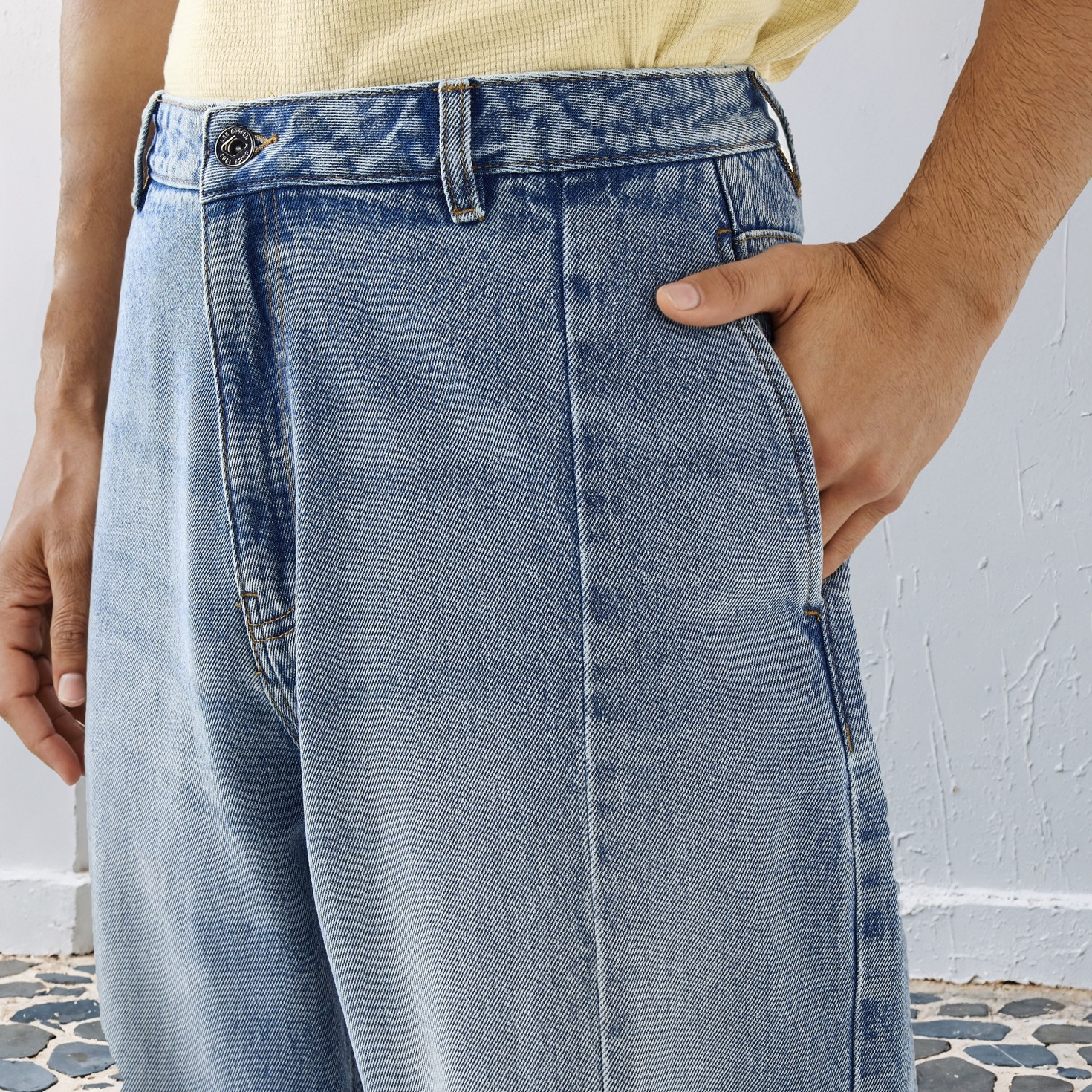 Lee Cooper Straight Fit Jeans with Pockets-men-clothing-jeans-image-4