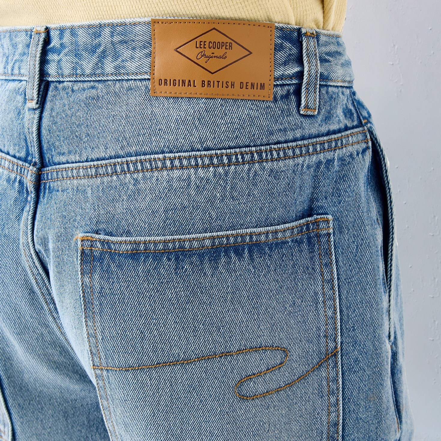 Lee Cooper Straight Fit Jeans with Pockets-men-clothing-jeans-image-5