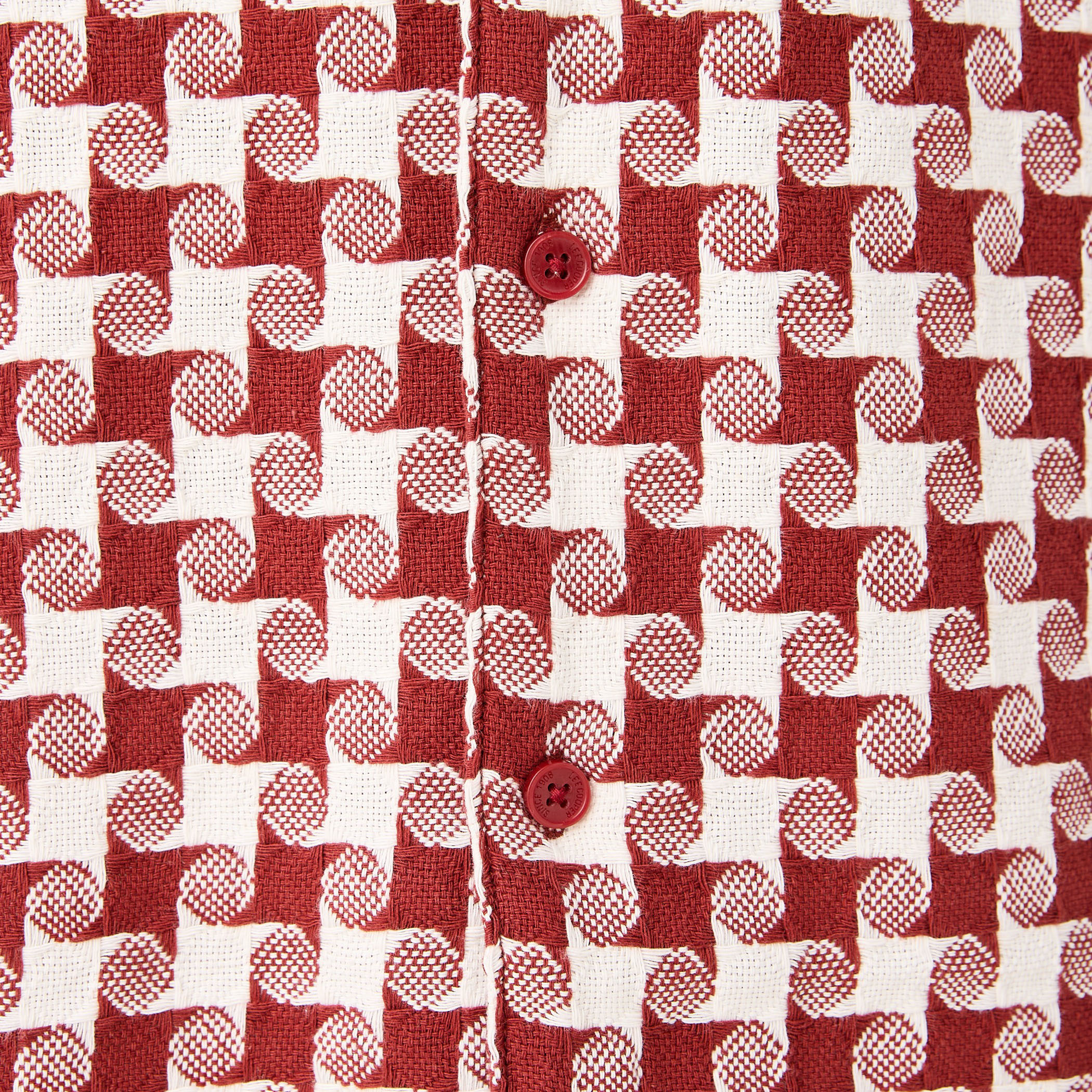 Lee Cooper Regular Fit Printed Shirt with Camp Collar and Short Sleeves-men-clothing-shirts-image-5