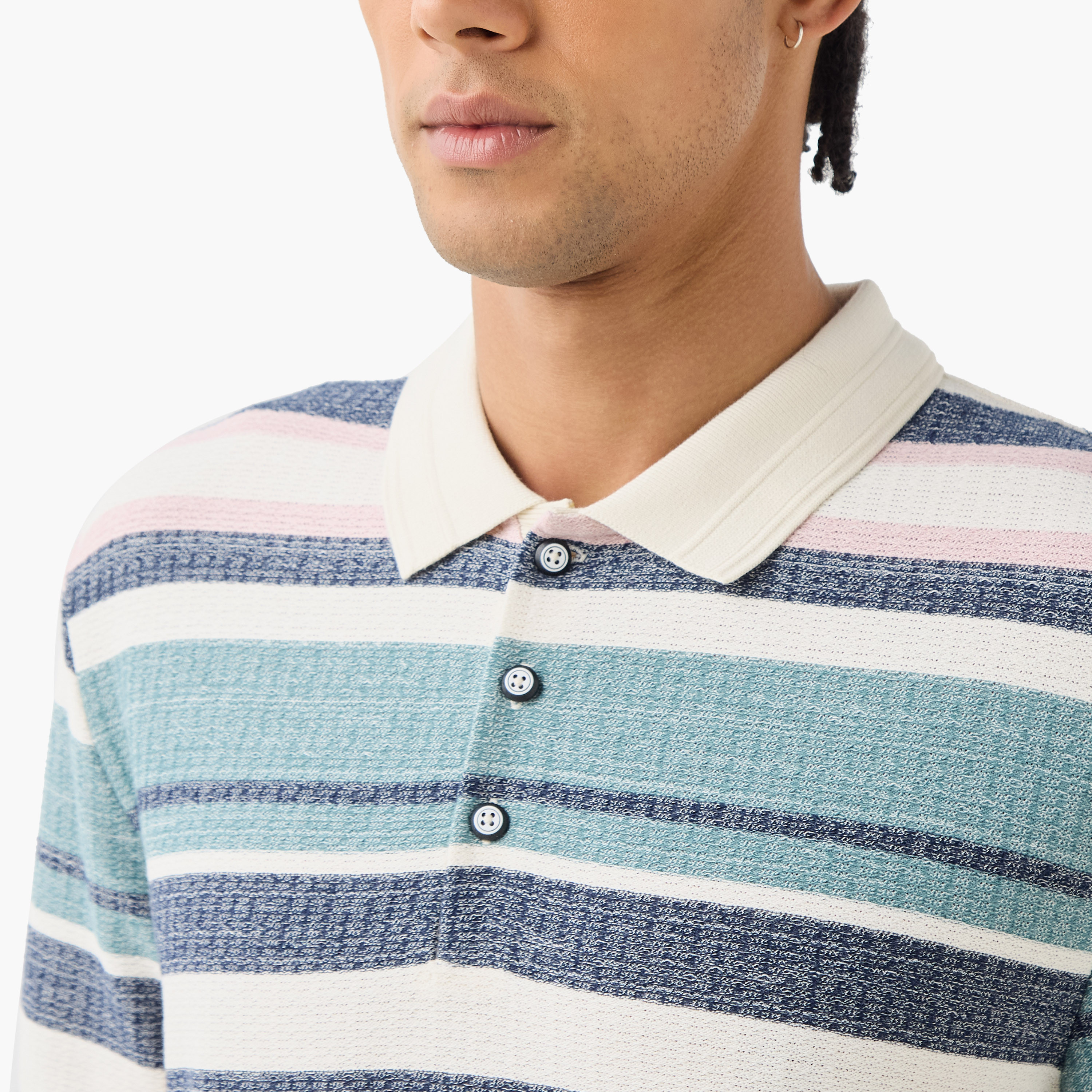 Lee Cooper Jacquard Polo T-shirt-men-clothing-tshirtsandpolos-polos-image-4