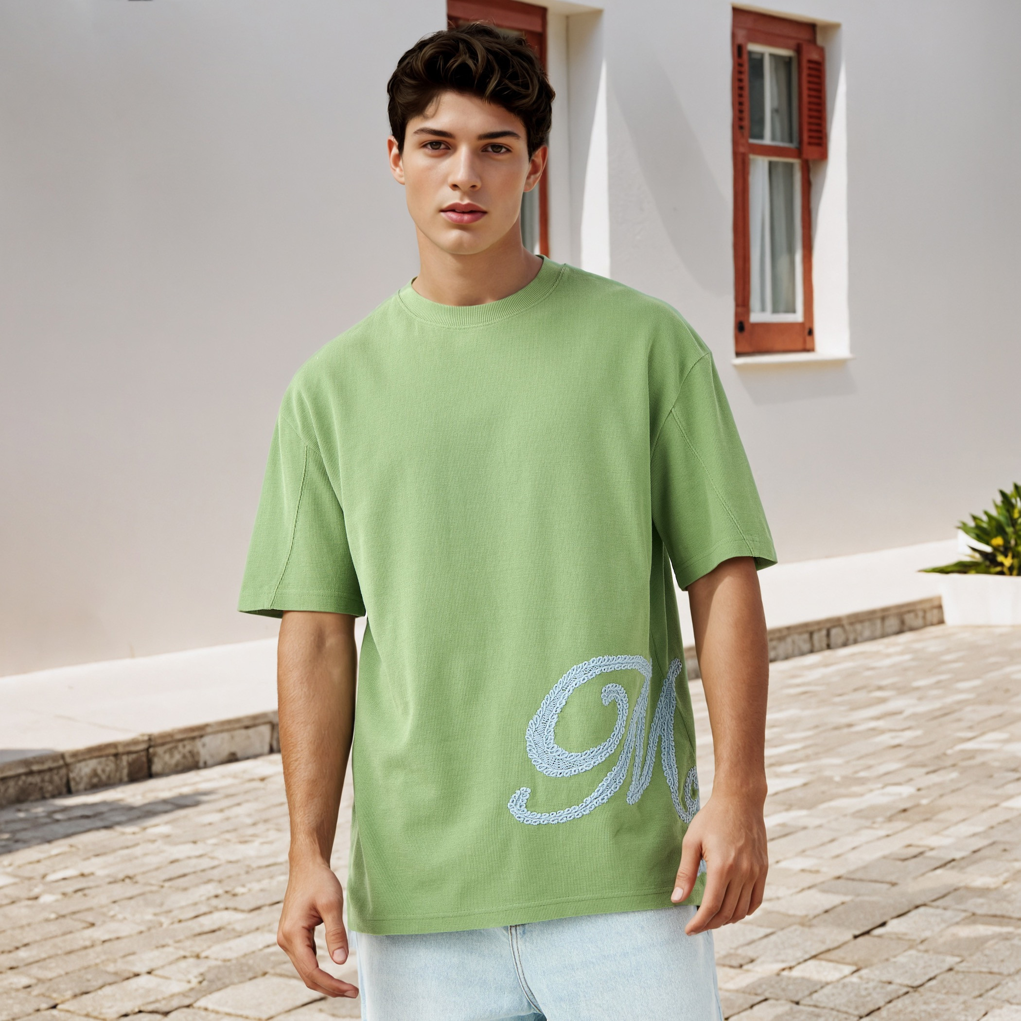 Lee Cooper Side Embroidered T-shirt-men-clothing-tshirtsandpolos-tshirts-image-1